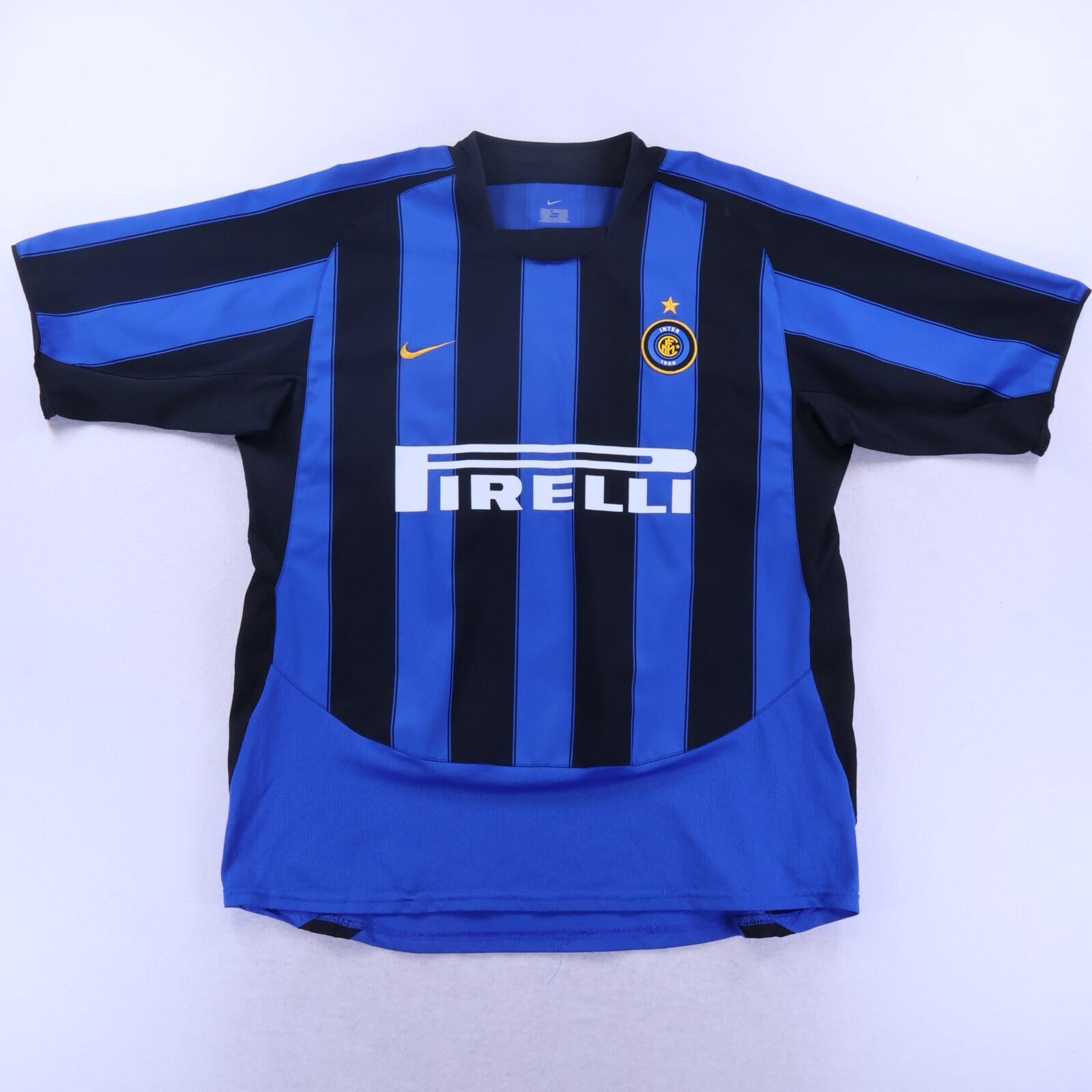 Inter Milan Vieri #32 2003/04 Home Shirt - XL