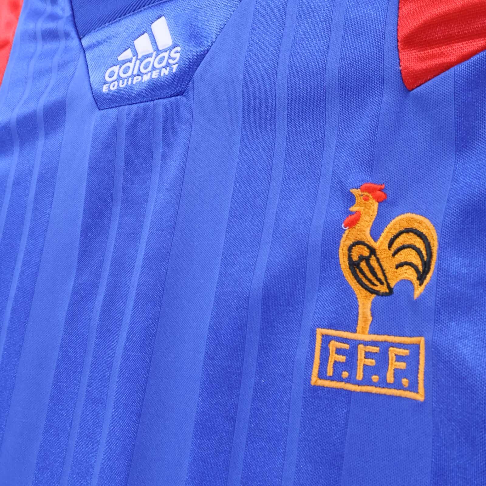 France Cantona #7 1992/94 Home Shirt - XL