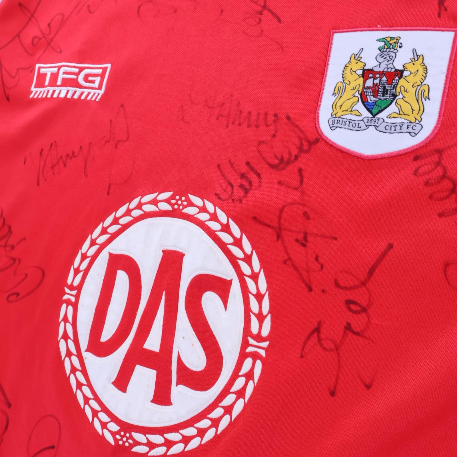 Bristol City F.C 2002/03 Home Shirt - M