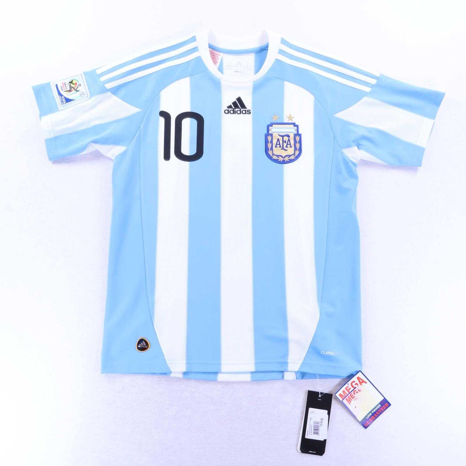 *NWT* Argentina Messi #10 2010/11 Kids Shirt - 13-14Y