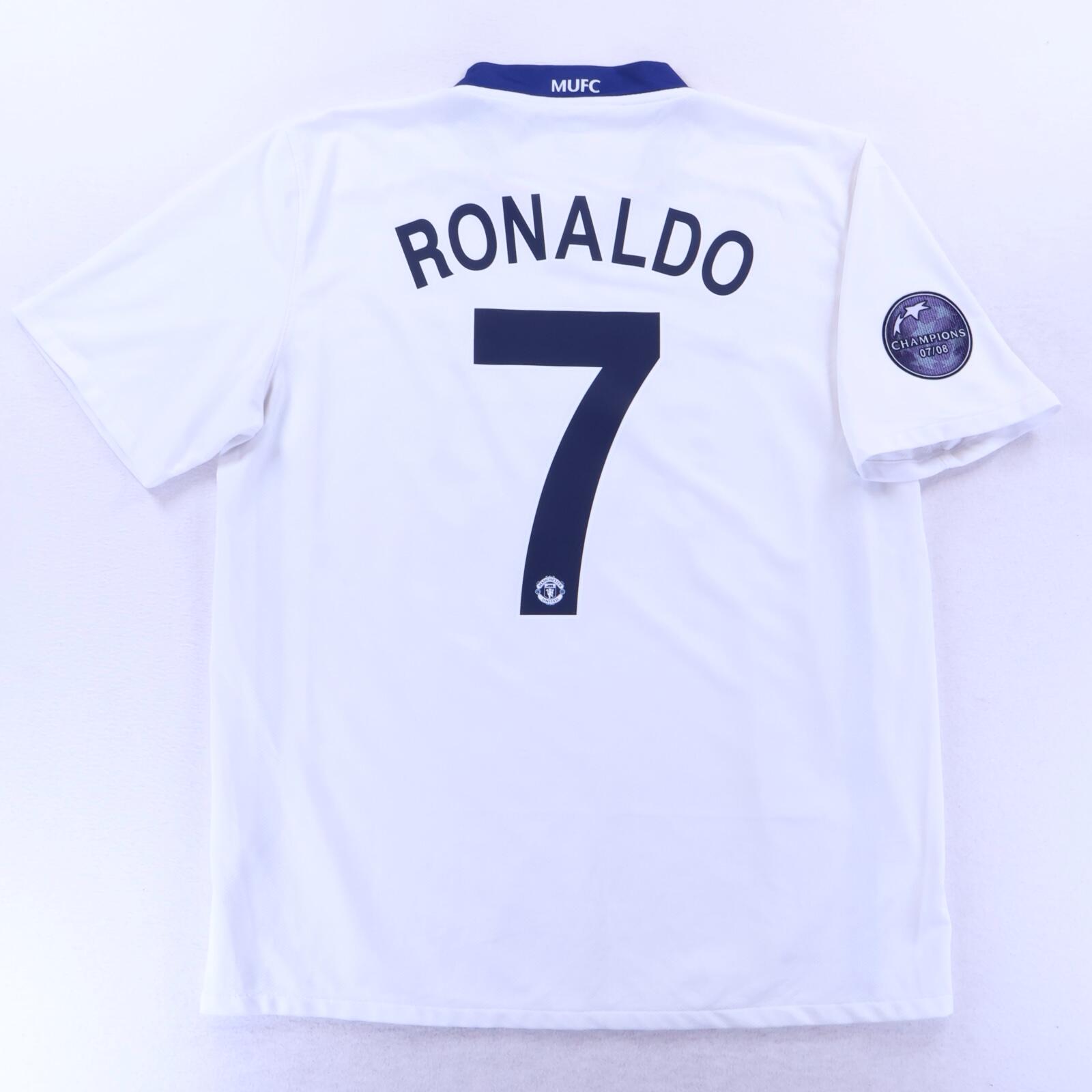 Manchester United Ronaldo #7 2008/09 Away Shirt - L