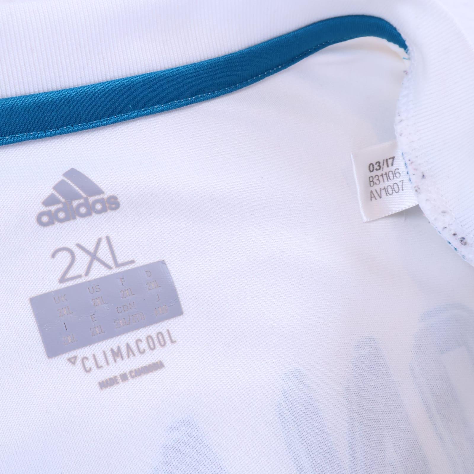 Real Madrid Ronaldo #7 2017/18 Home Shirt - Long Sleeve - 2XL