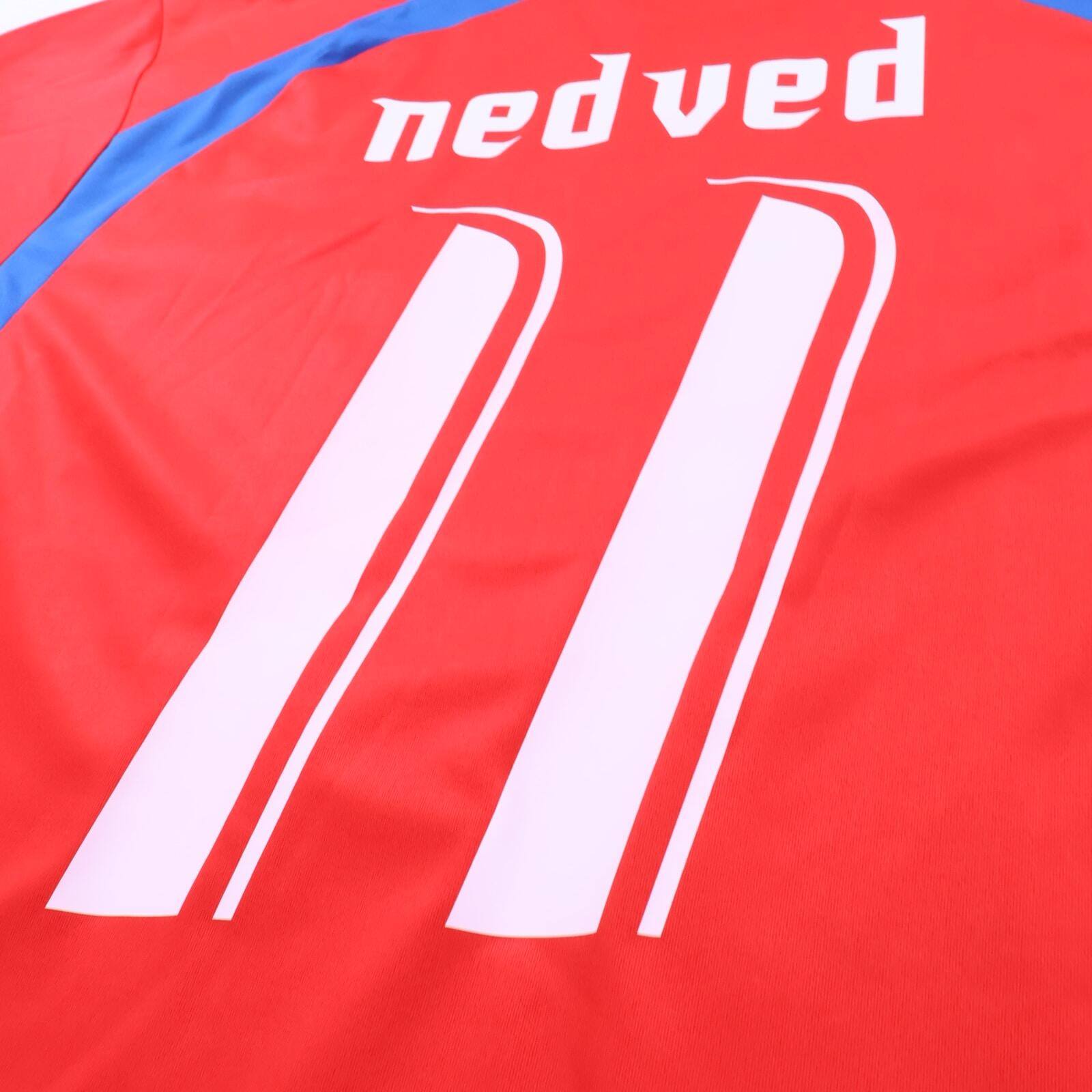 Czech Republic Nedved #11 2006/08 Puma Basic Home Shirt - XL