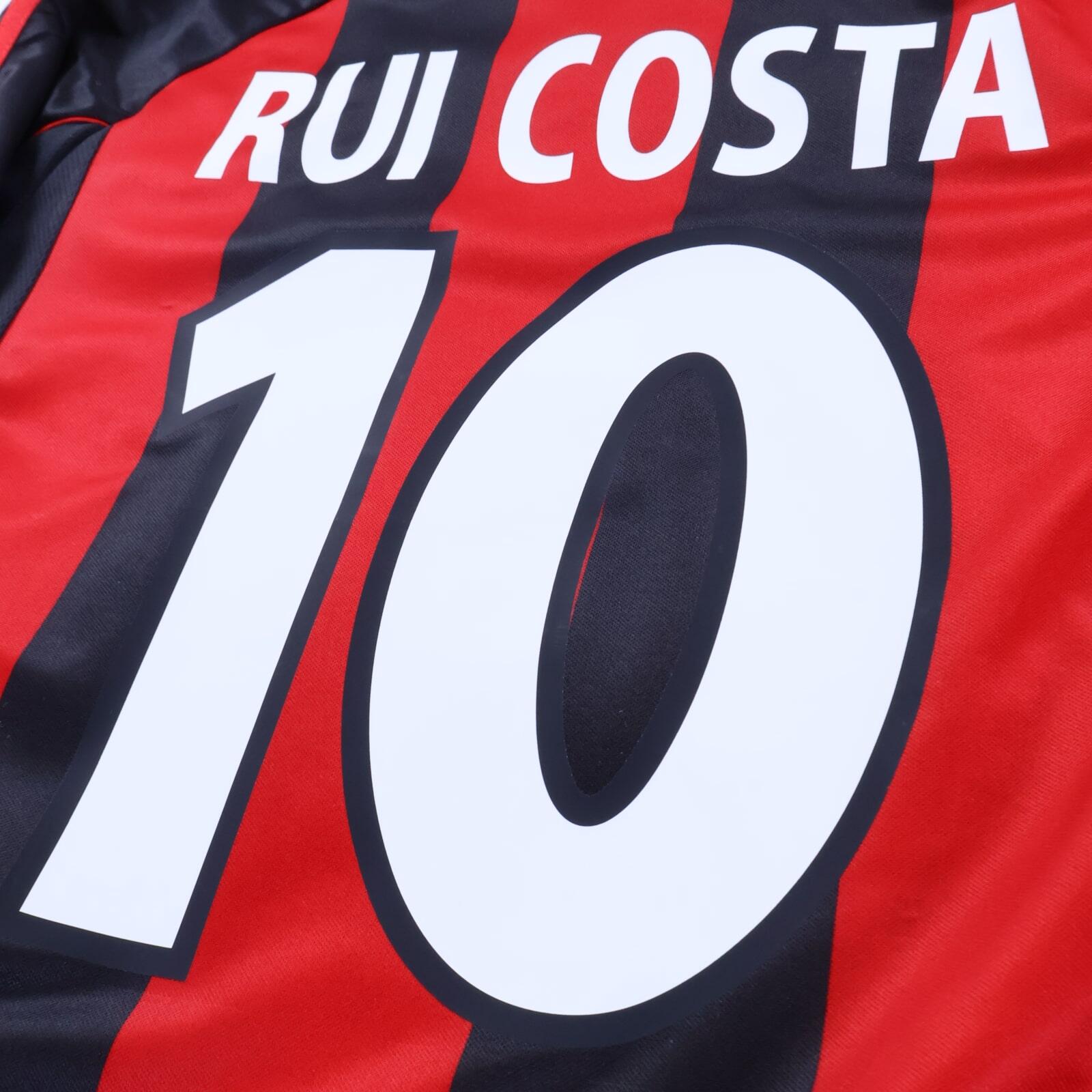 Ac Milan Rui Costa #10 2000/02 Home Shirt - L