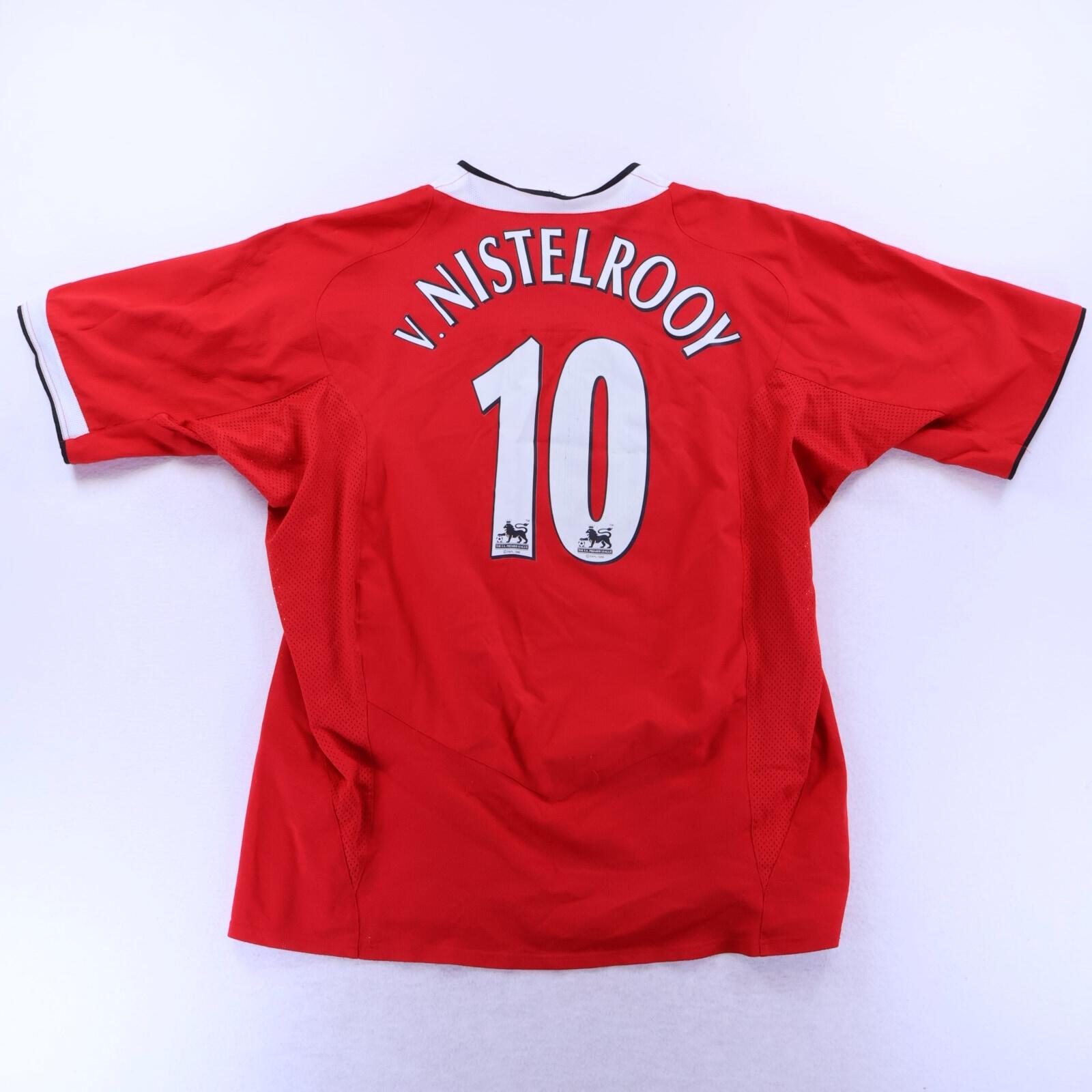 Manchester United V. Nistelrooy #10 2004/06 Home Shirt - XL