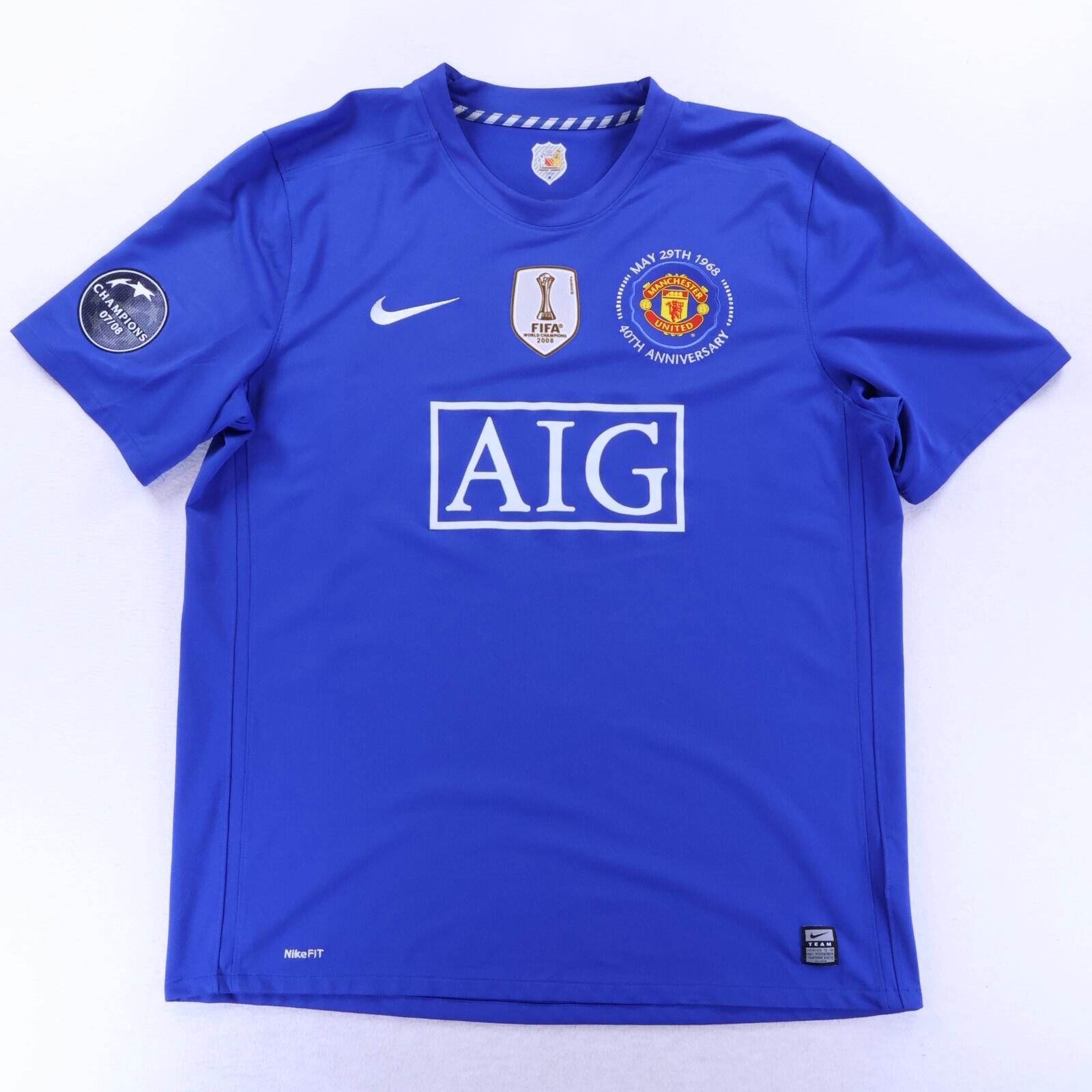 *MINT* Manchester United Ronaldo #7 2008/09 Third Shirt - XL