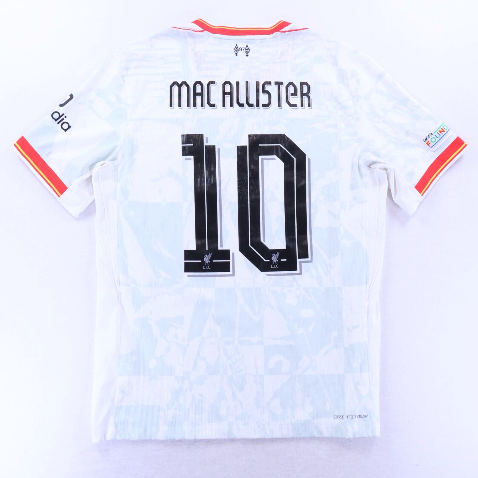 Liverpool F.C Mac Allister #10 2024/25 Third Shirt - L