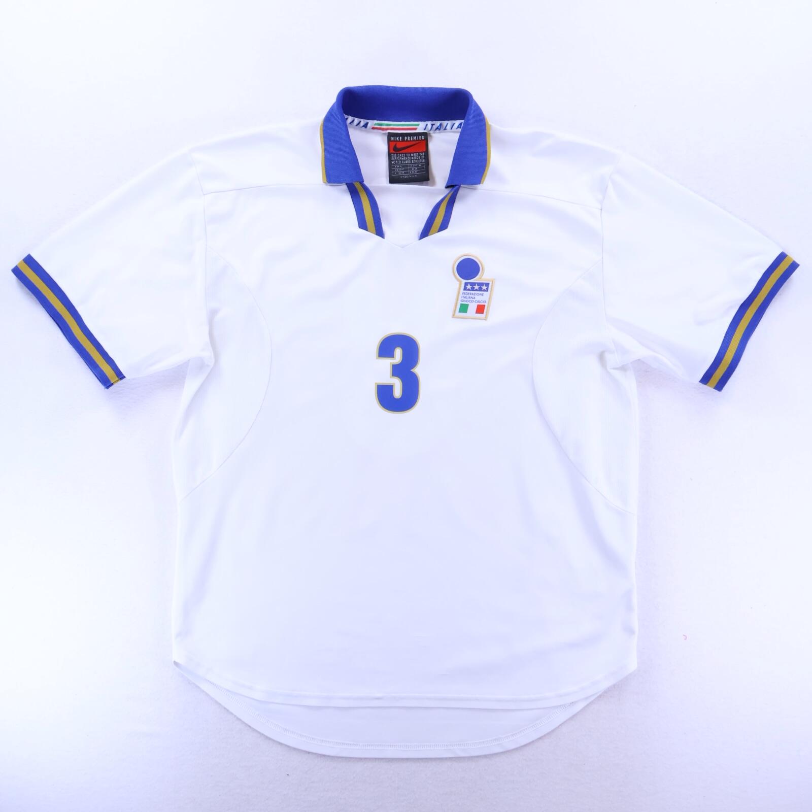 Italy Maldini #3 1996/98 Away Shirt - XL