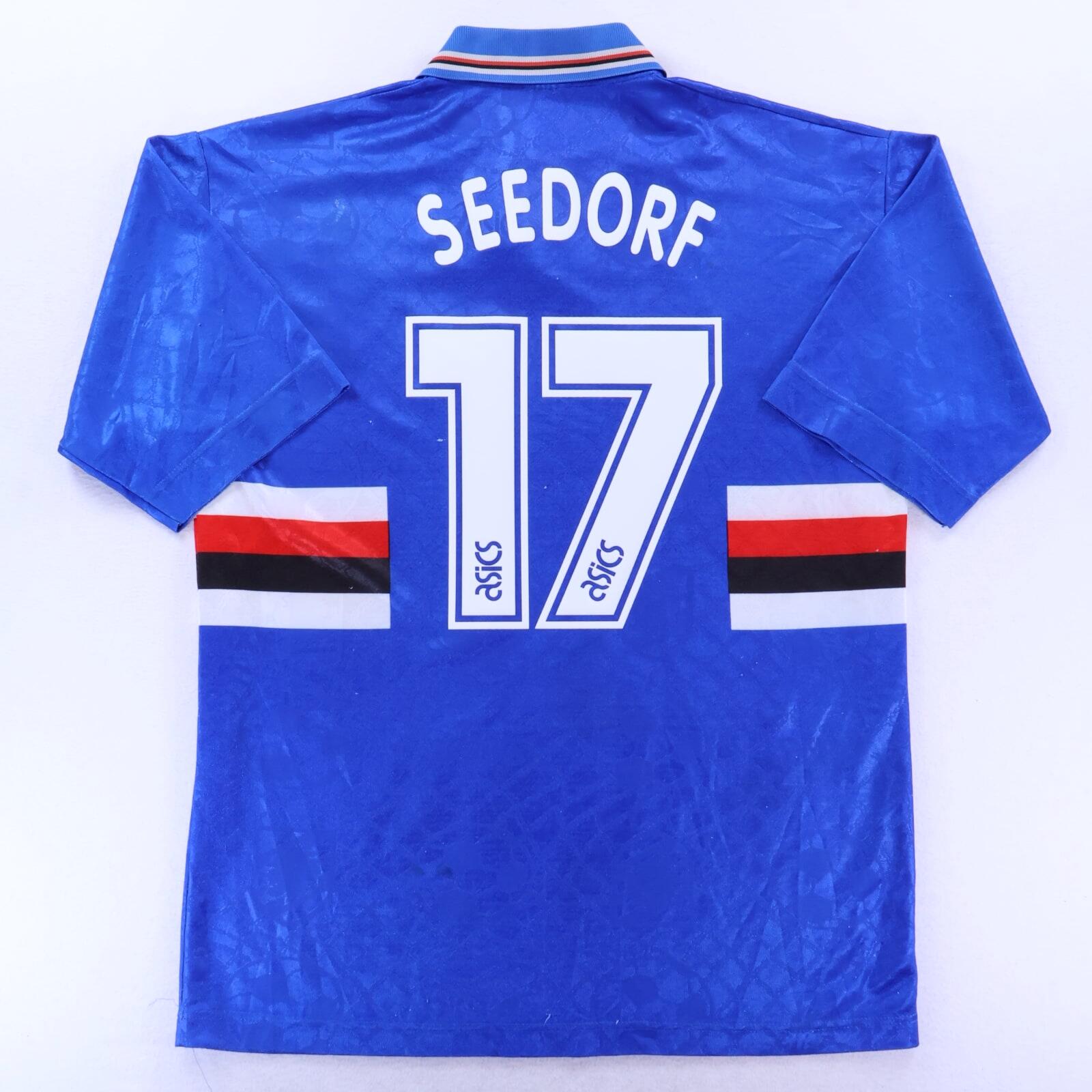 Sampdoria Seedorf #17 1995/96 Home Shirt - XL