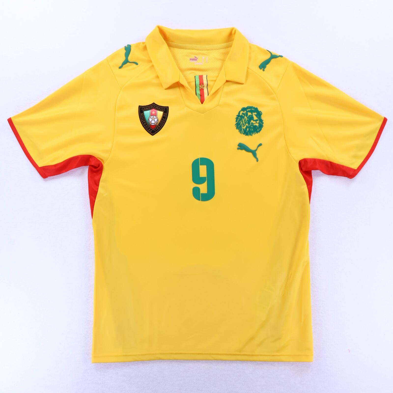 Cameroon Eto'O #9 2008/09 Away Shirt - M