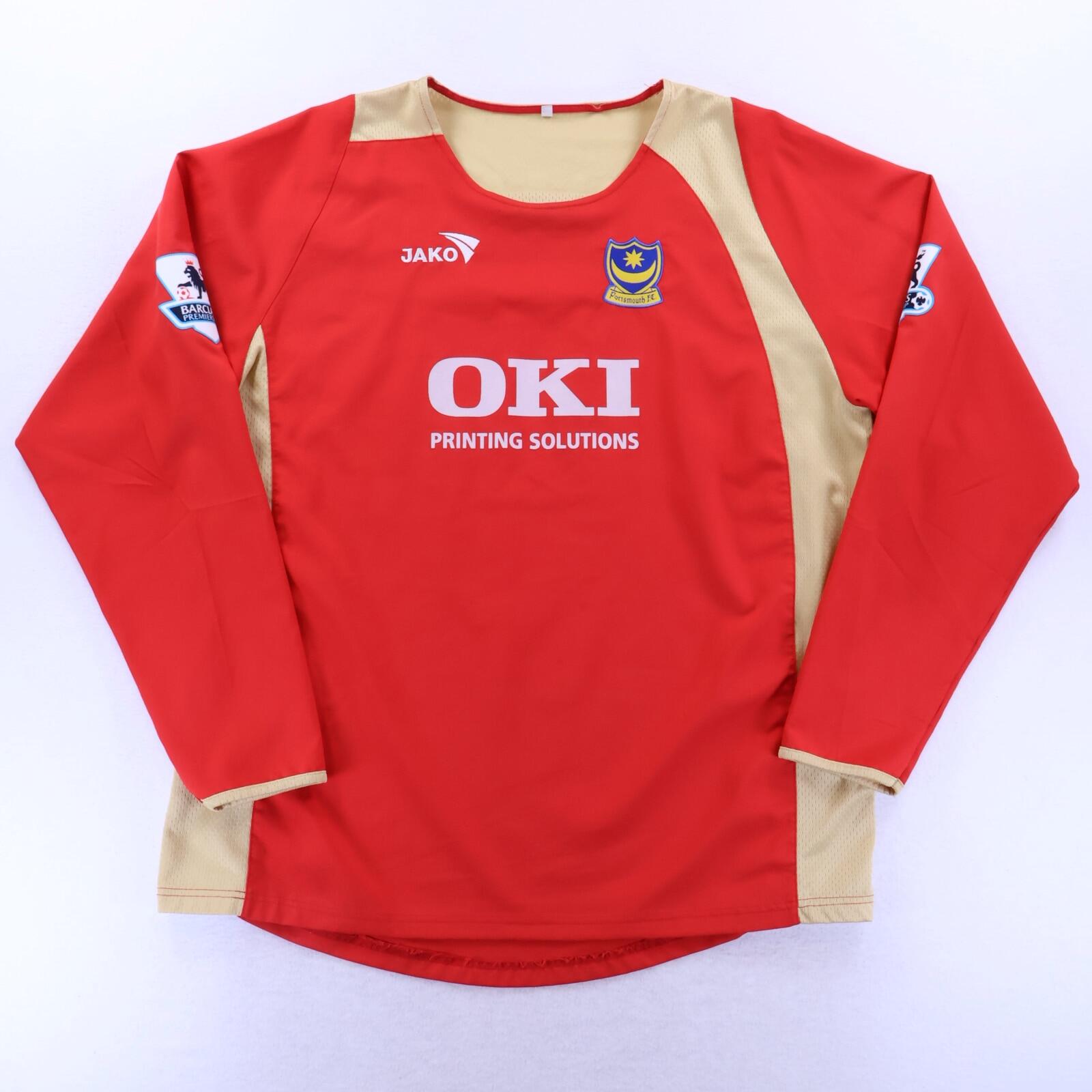 Portsmouth F.C Benjani #25 2005/06 Away Shirt - Long Sleeve - XL