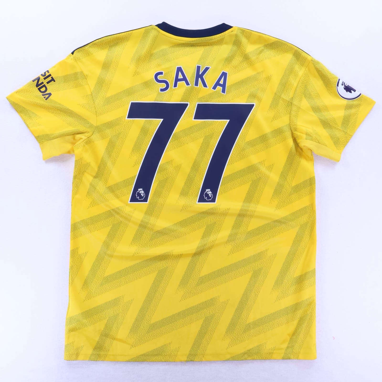 Arsenal Saka #77 2019/20 Away Shirt - L