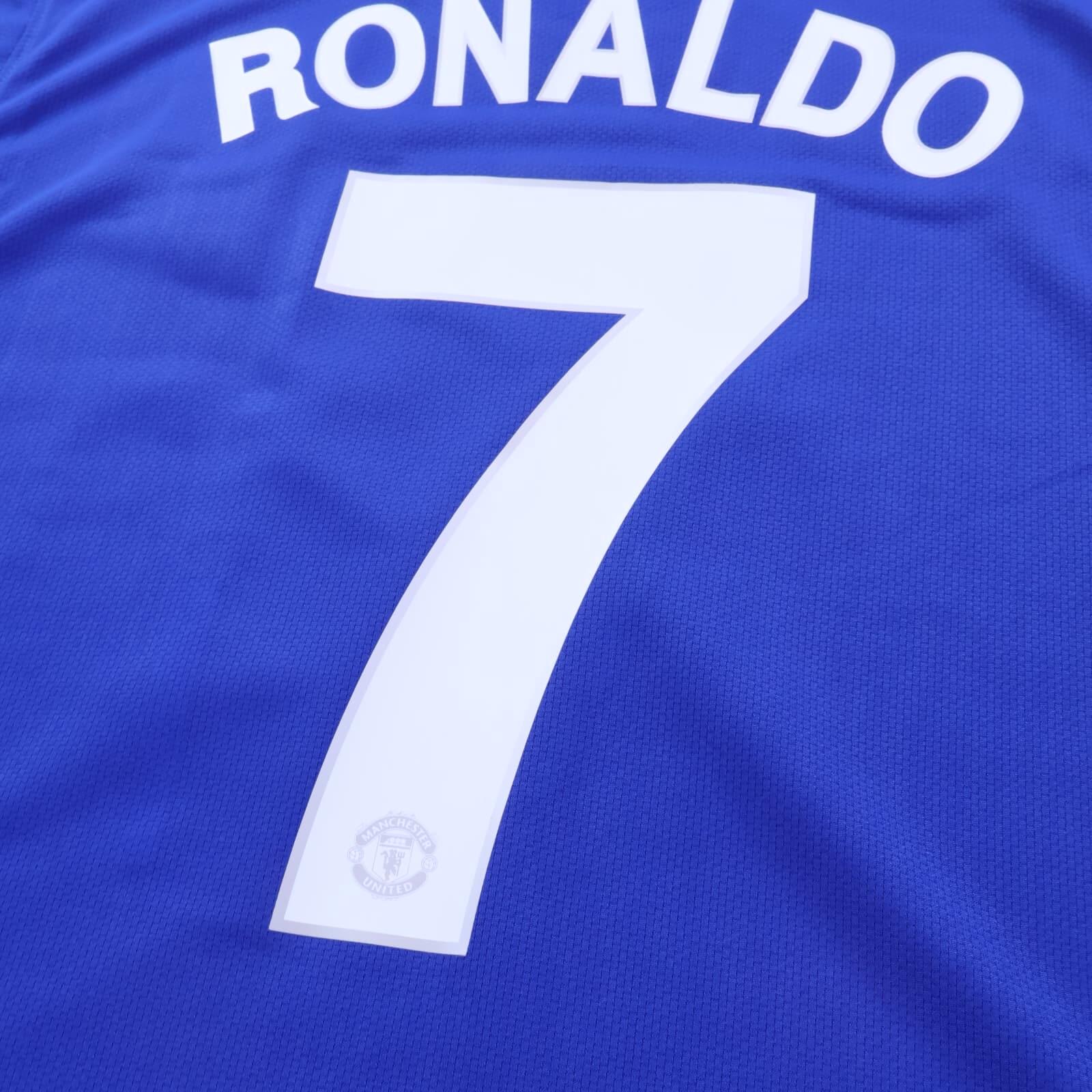 *MINT* Manchester United Ronaldo #7 2008/09 Third Shirt - L