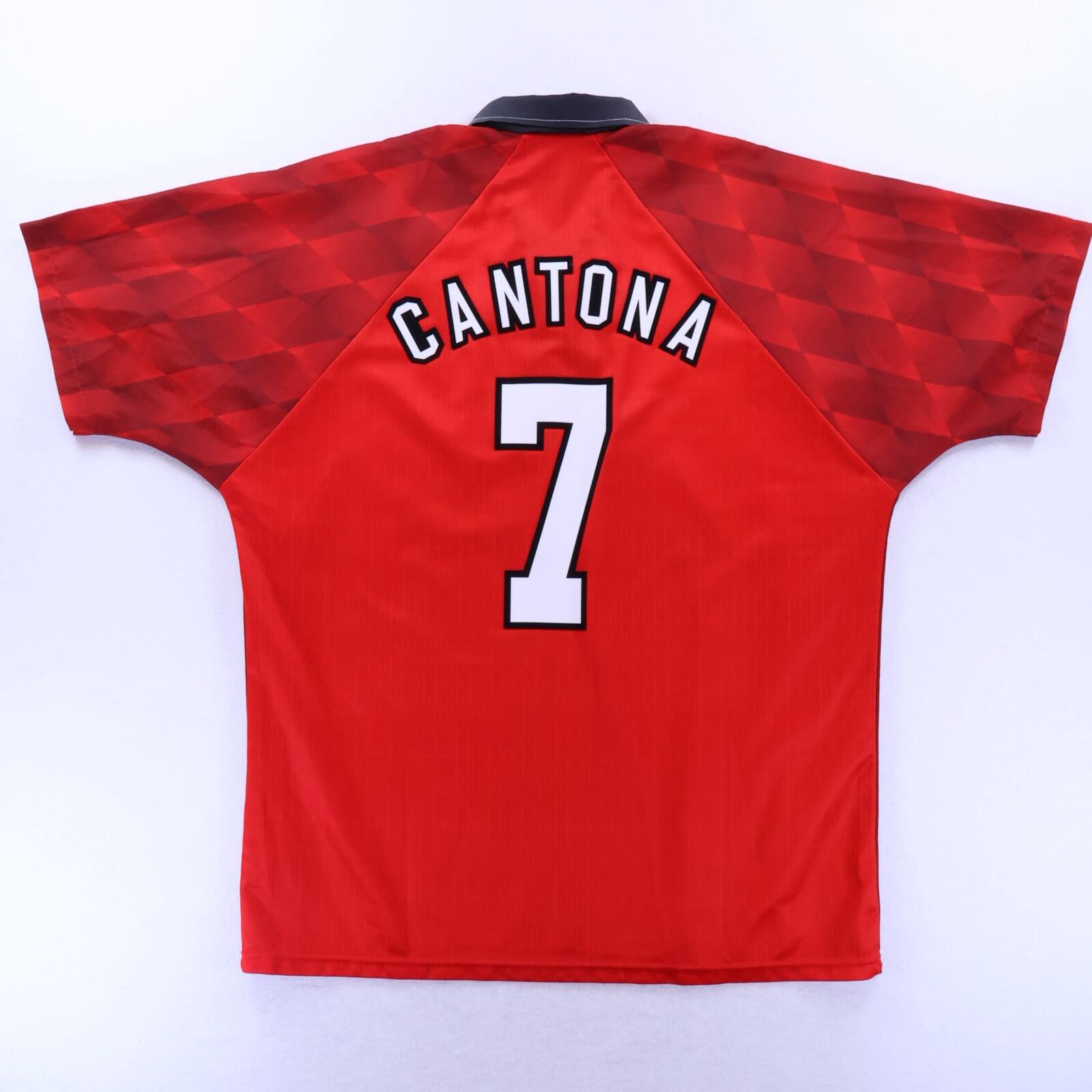 Manchester United Cantona #7 1996/98 Home Shirt - XL
