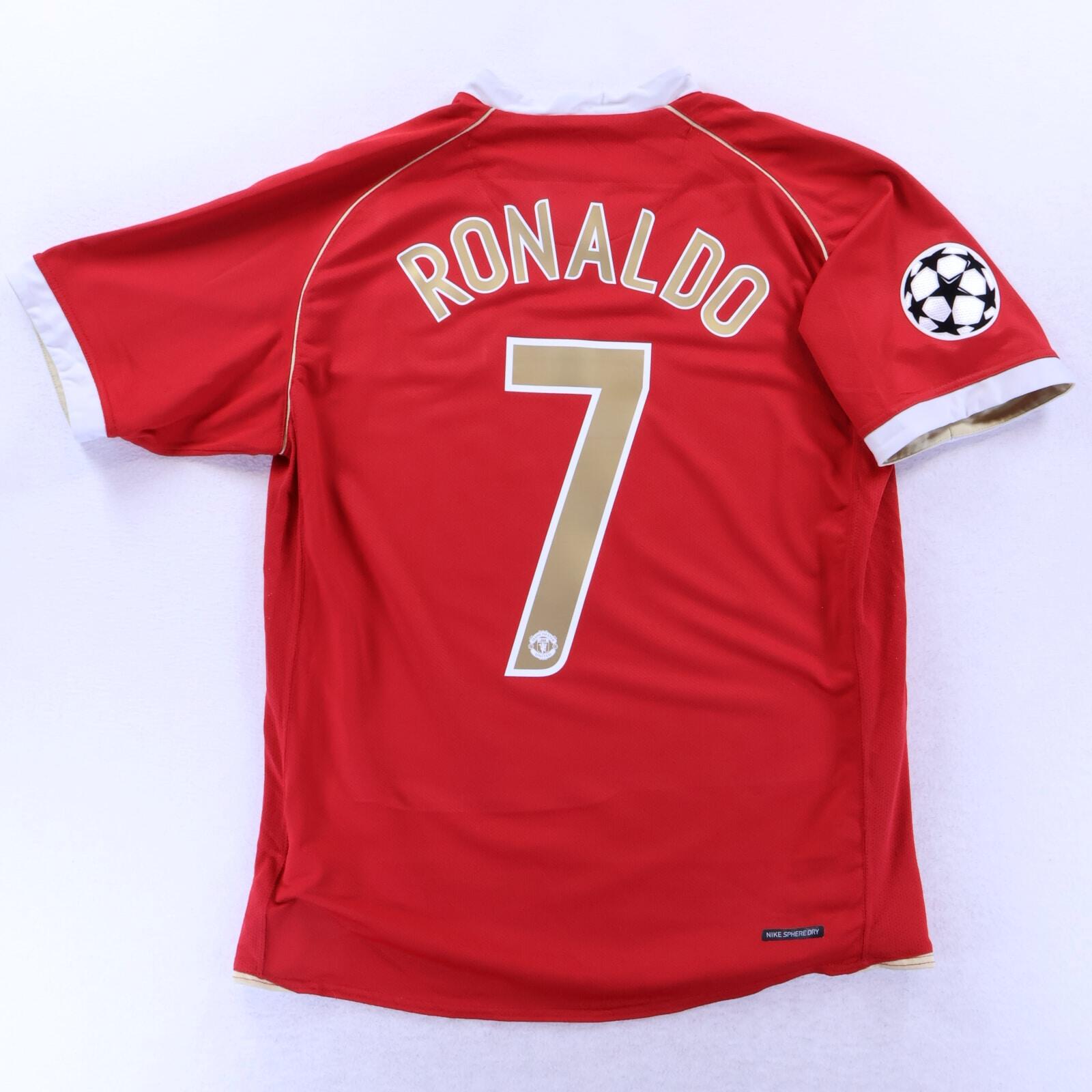 *MINT* Manchester United Ronaldo #7 2006/07 Home Shirt - M