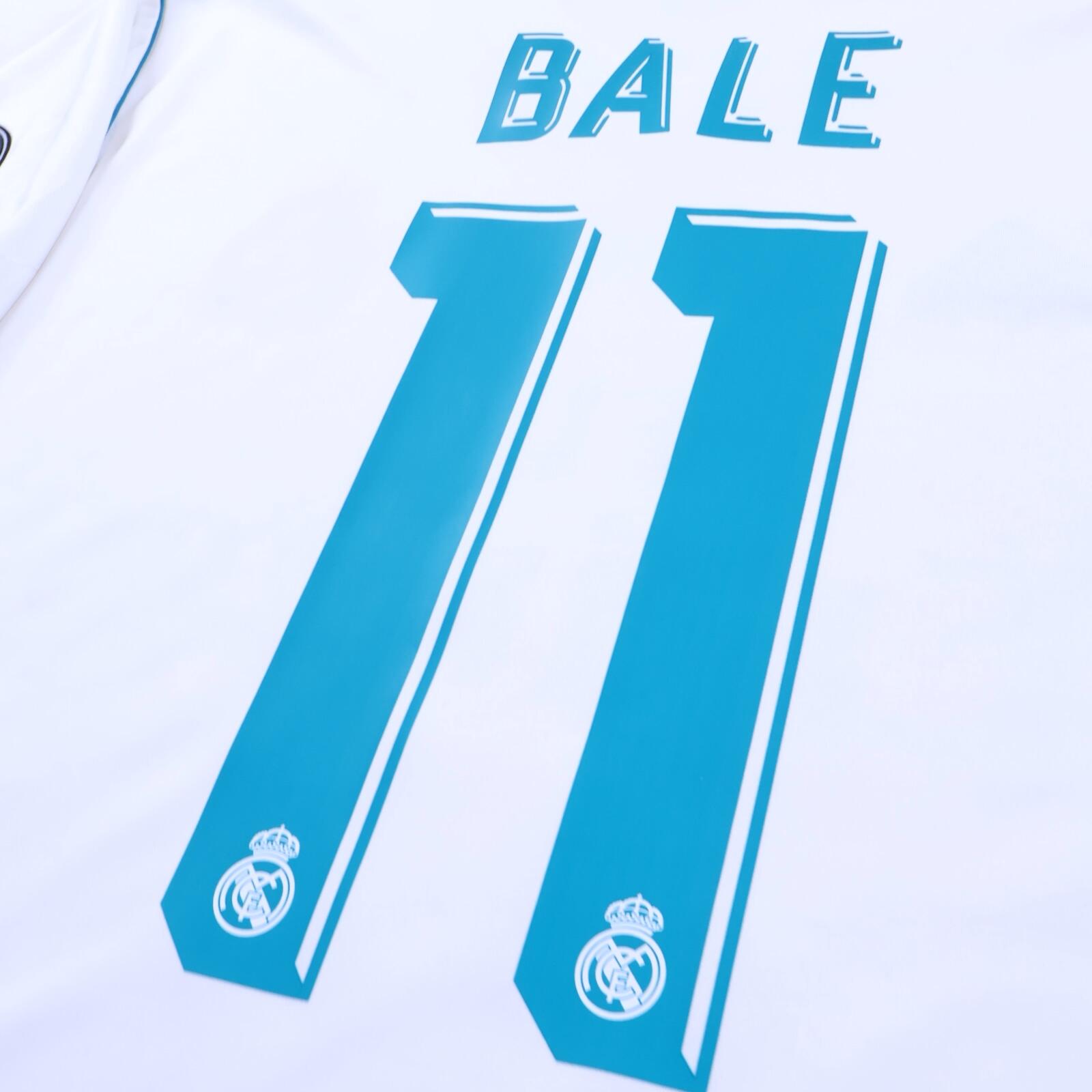 Real Madrid Bale #11 2017/18 Home Shirt - XL