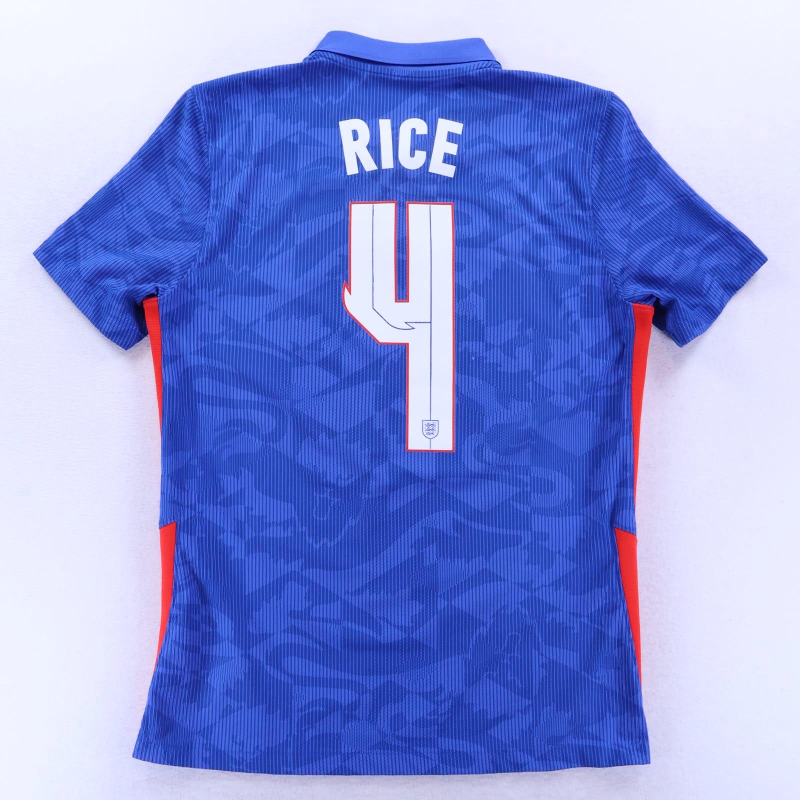 England Rice #4 2020/21 Away Shirt - M