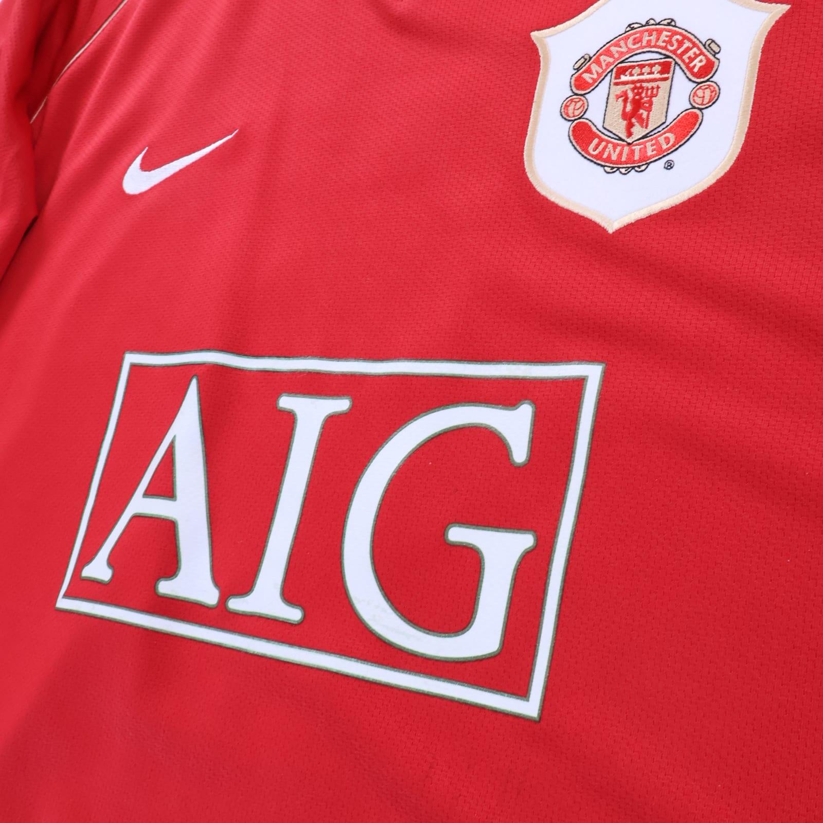 *MINT* Manchester United Ronaldo #7 2006/07 Home Shirt - L