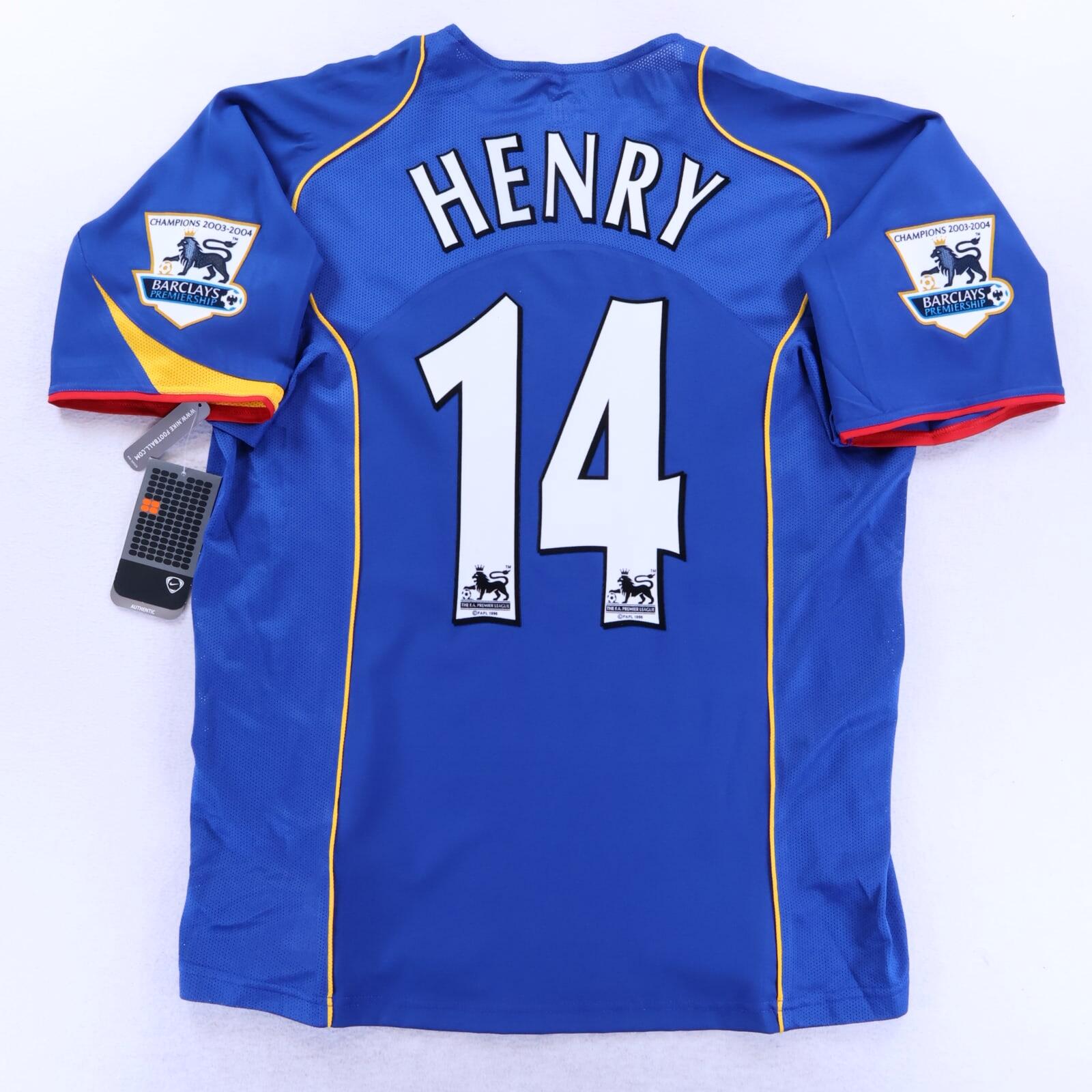 *NWT* Arsenal Henry #14 2004/05 Away Shirt - L
