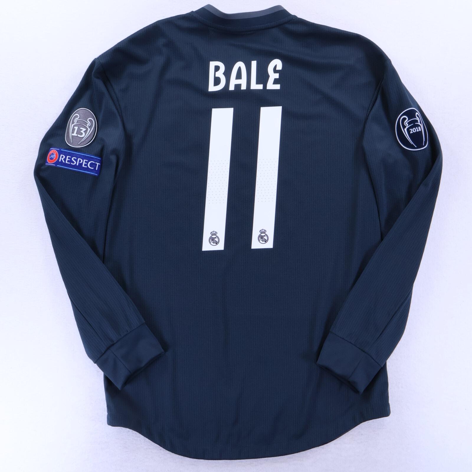 Real Madrid Bale #11 2018/19 Away Shirt - Player Issue - M