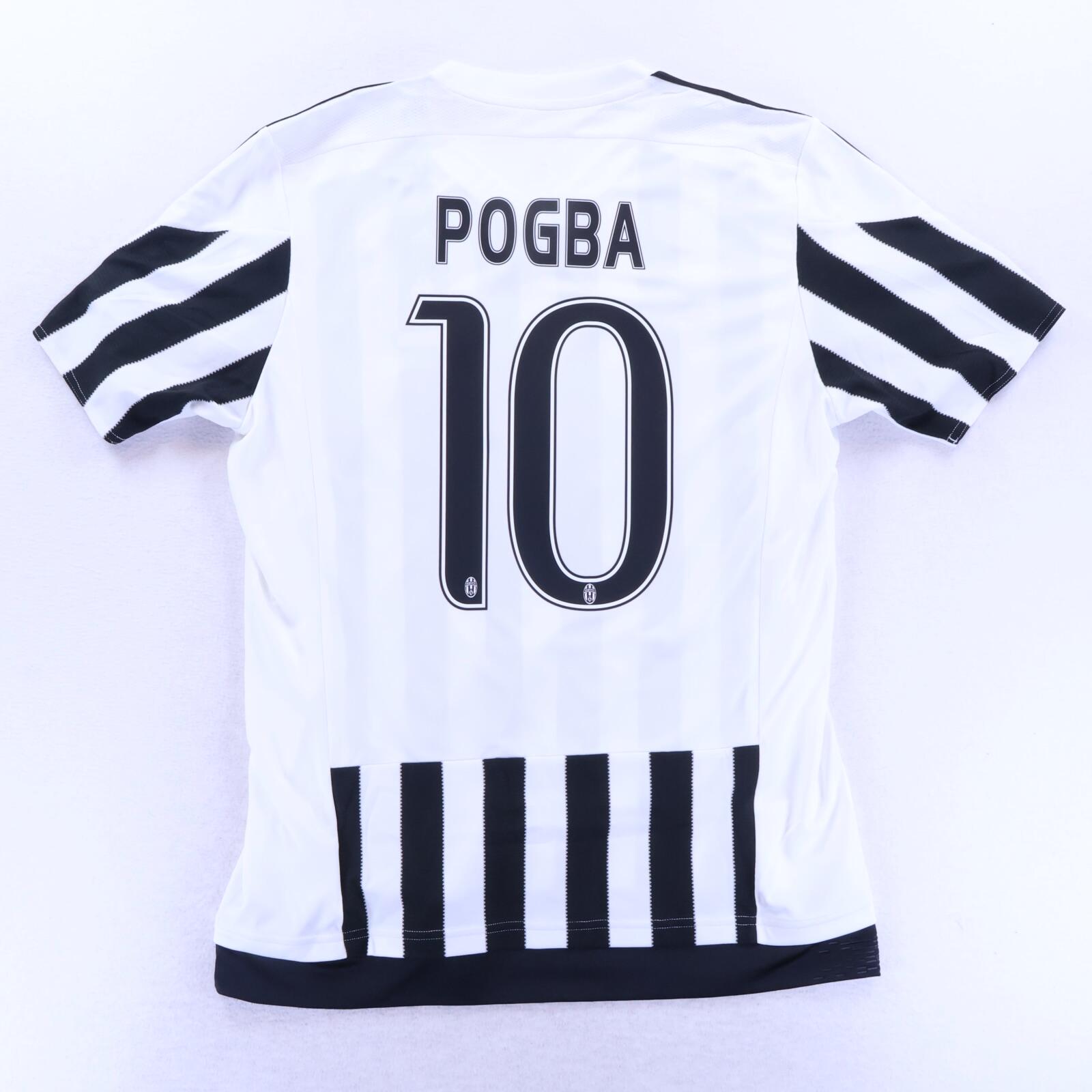 Juventus Pogba #6 2015/16 Home Shirt - M