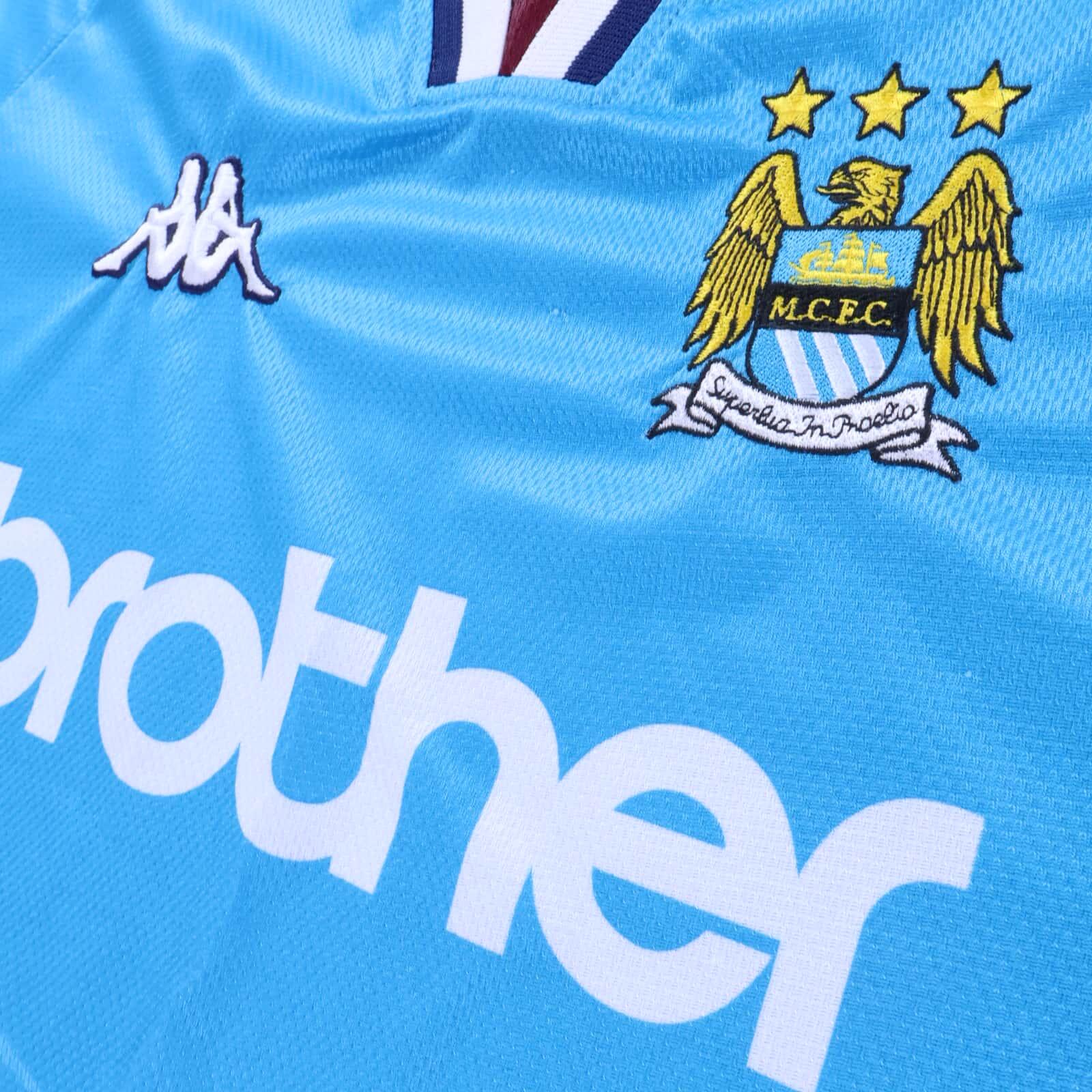 Manchester City 1997/99 Home Shirt - L