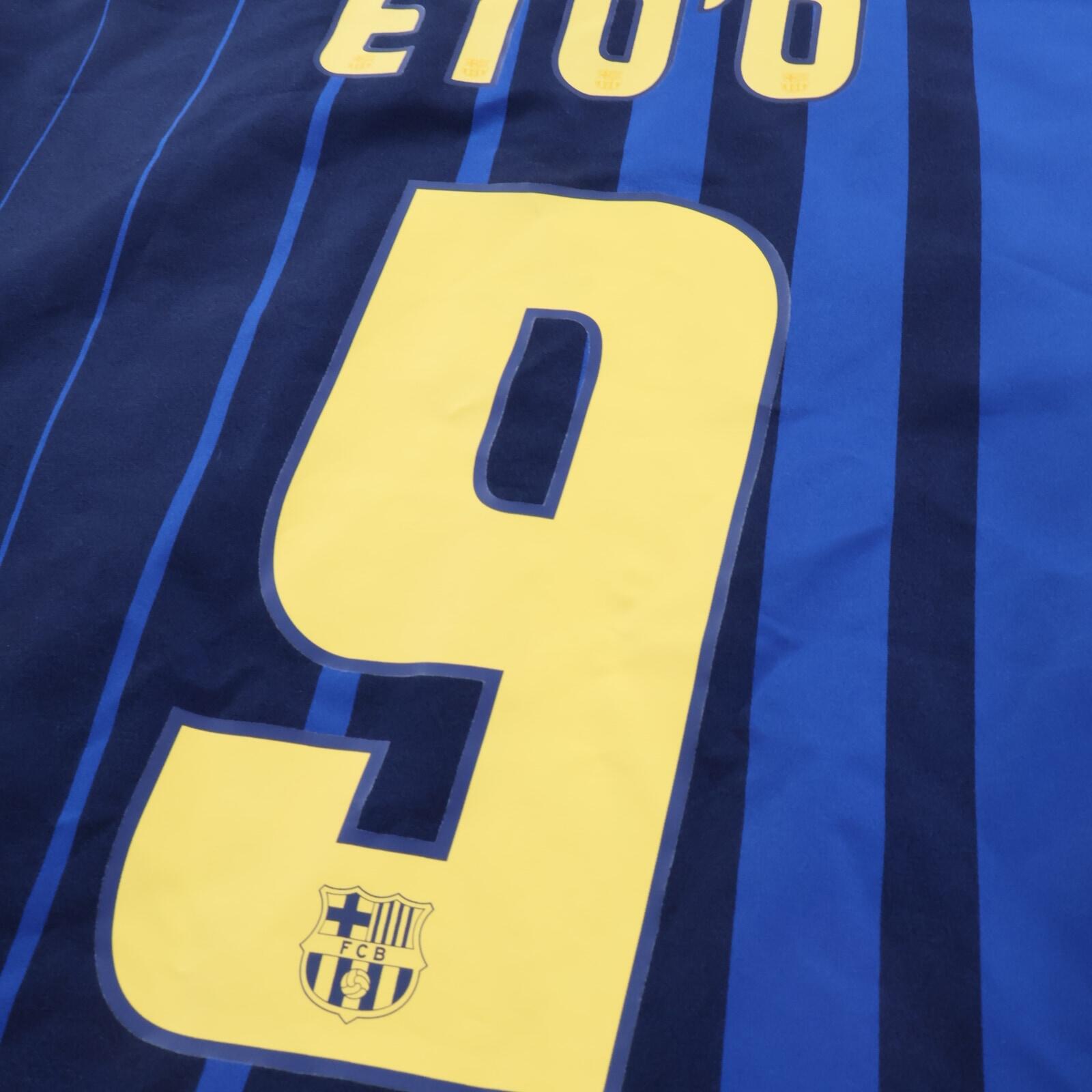 *MINT* Barcelona Eto'O #9 2004/05 Away Shirt - XL