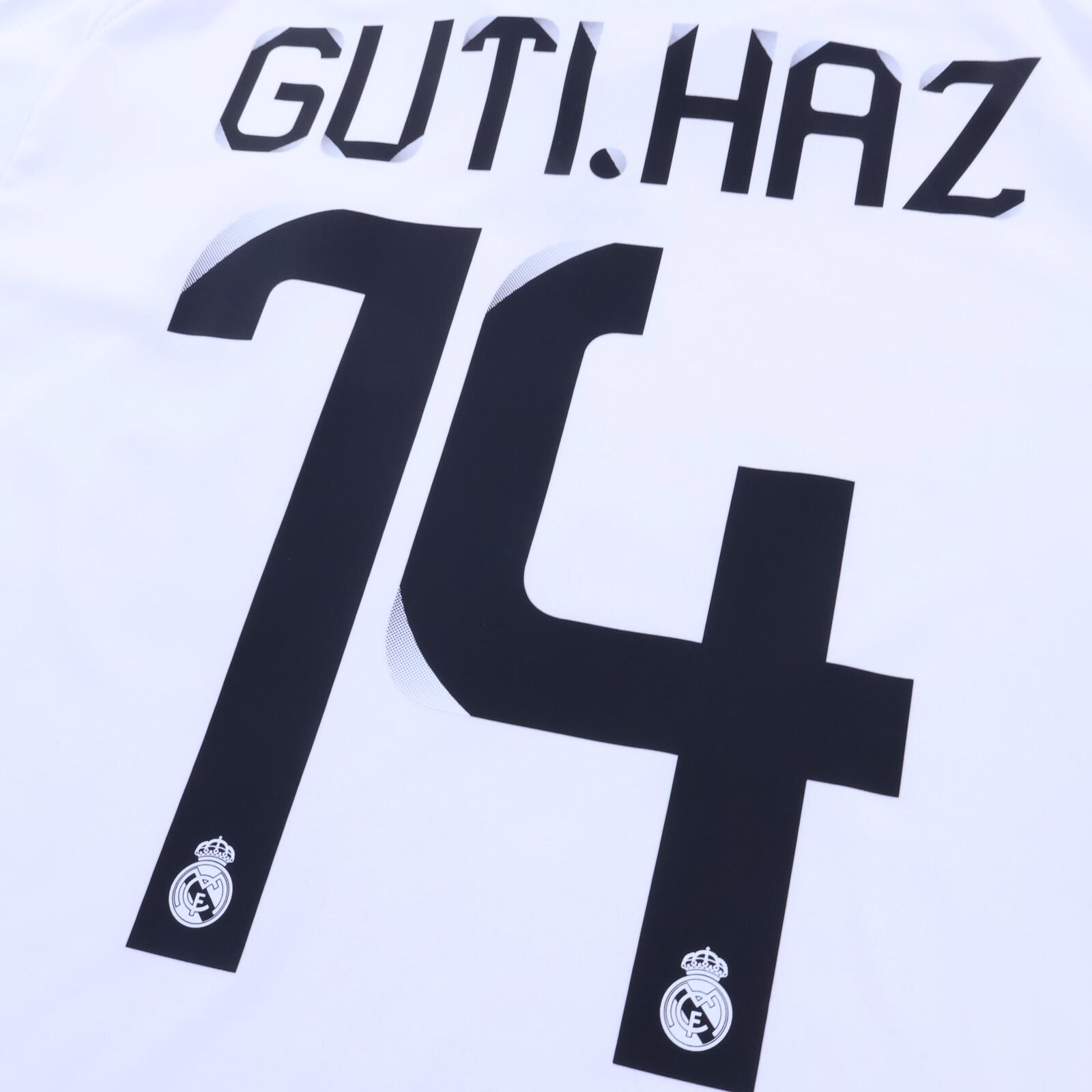 *MINT* Real Madrid Guti.Haz #14 2008/09 Home Shirt - L