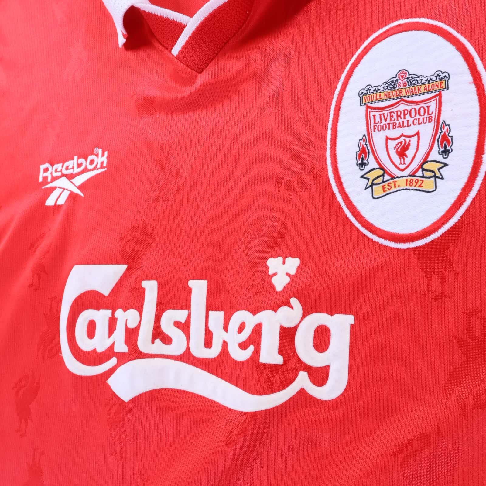 Liverpool F.C Barnes #10 1996/98 Home Shirt - XL