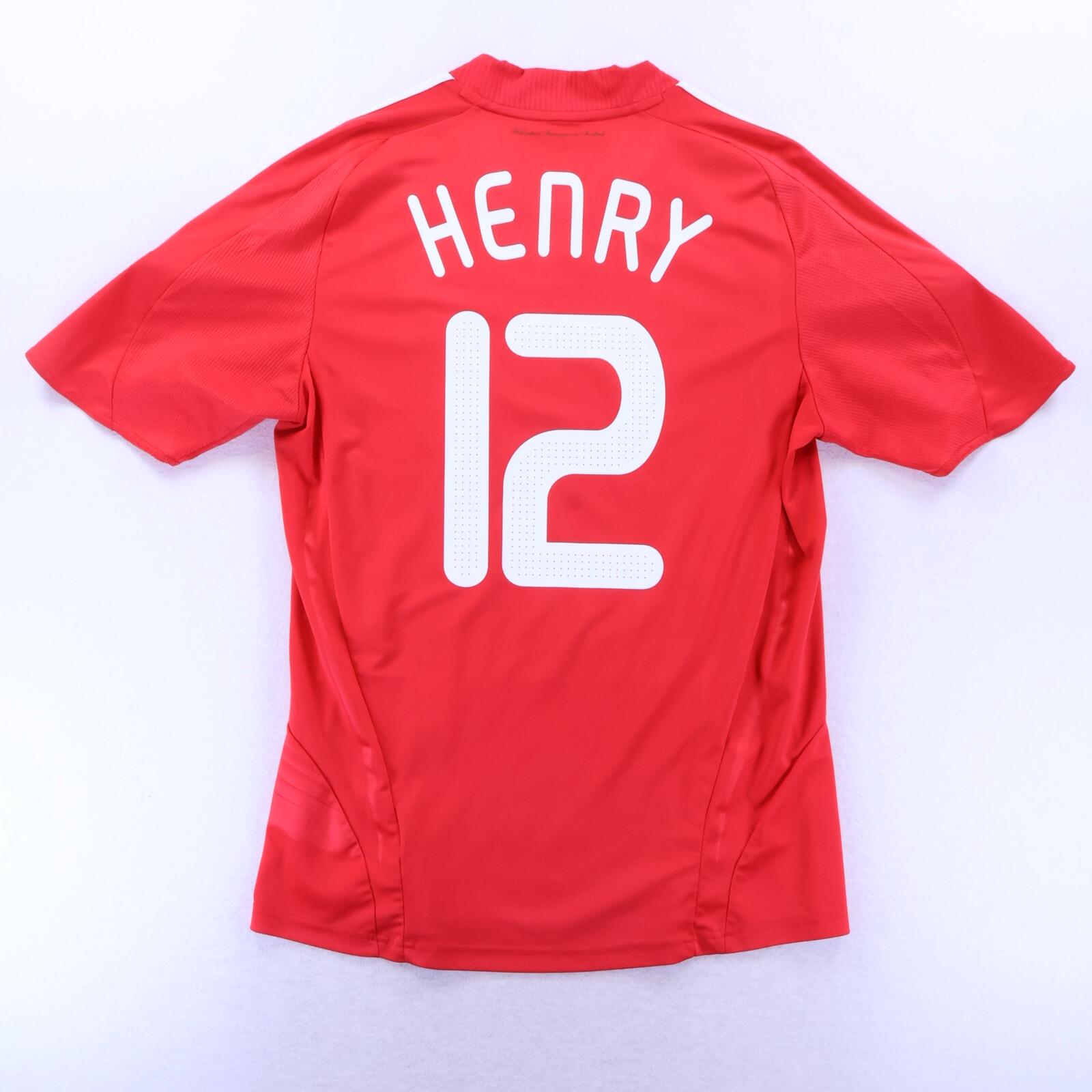 France Henry #12 2007/08 Away Shirt - L