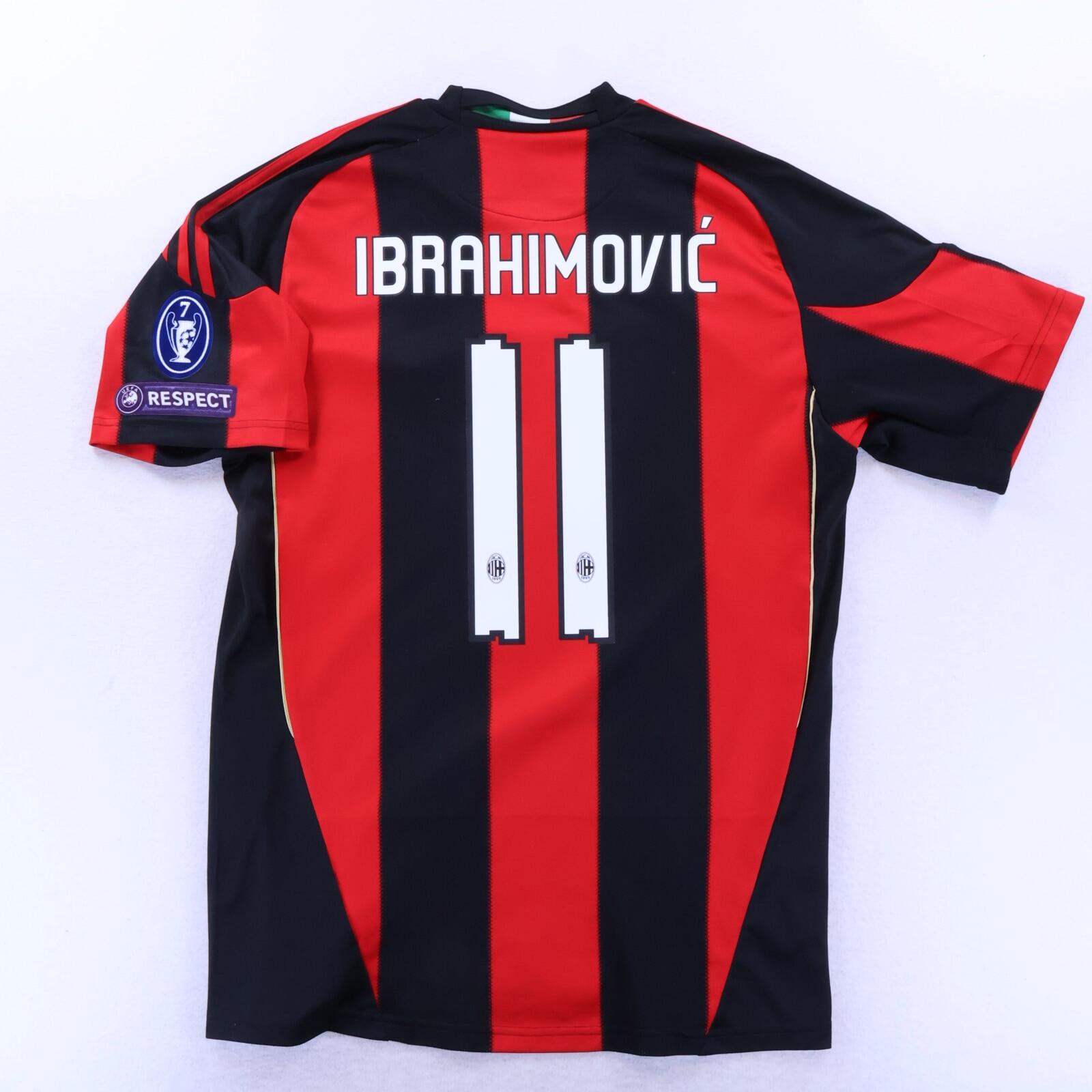 *MINT* Ac Milan Ibrahimović #11 2013/14 Home Shirt - M