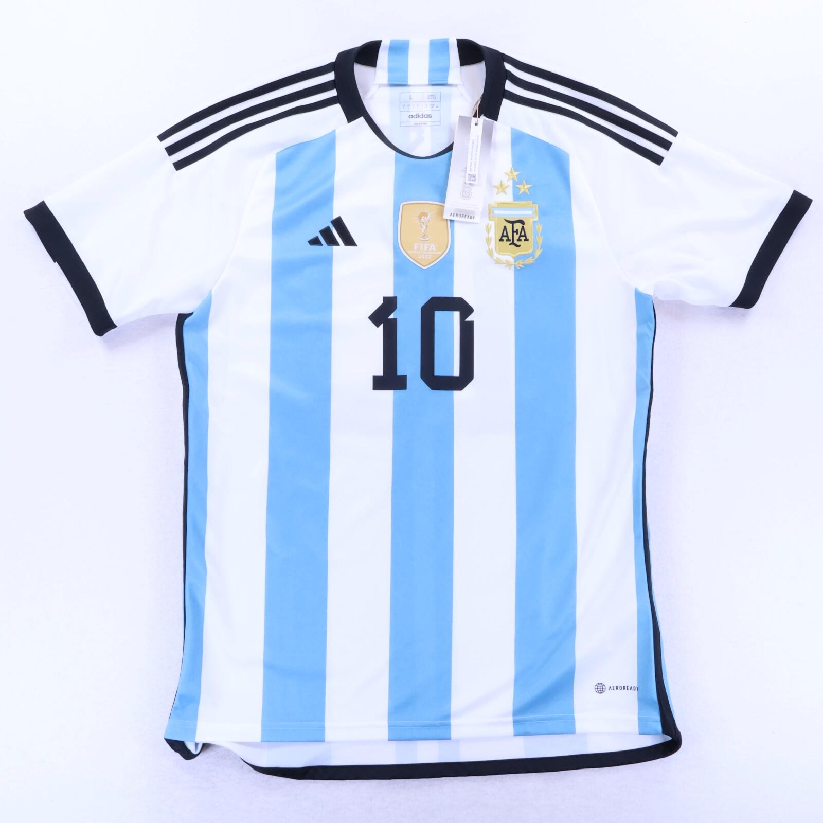 *NWT* Argentina Messi #10 2022 Home Shirt - L