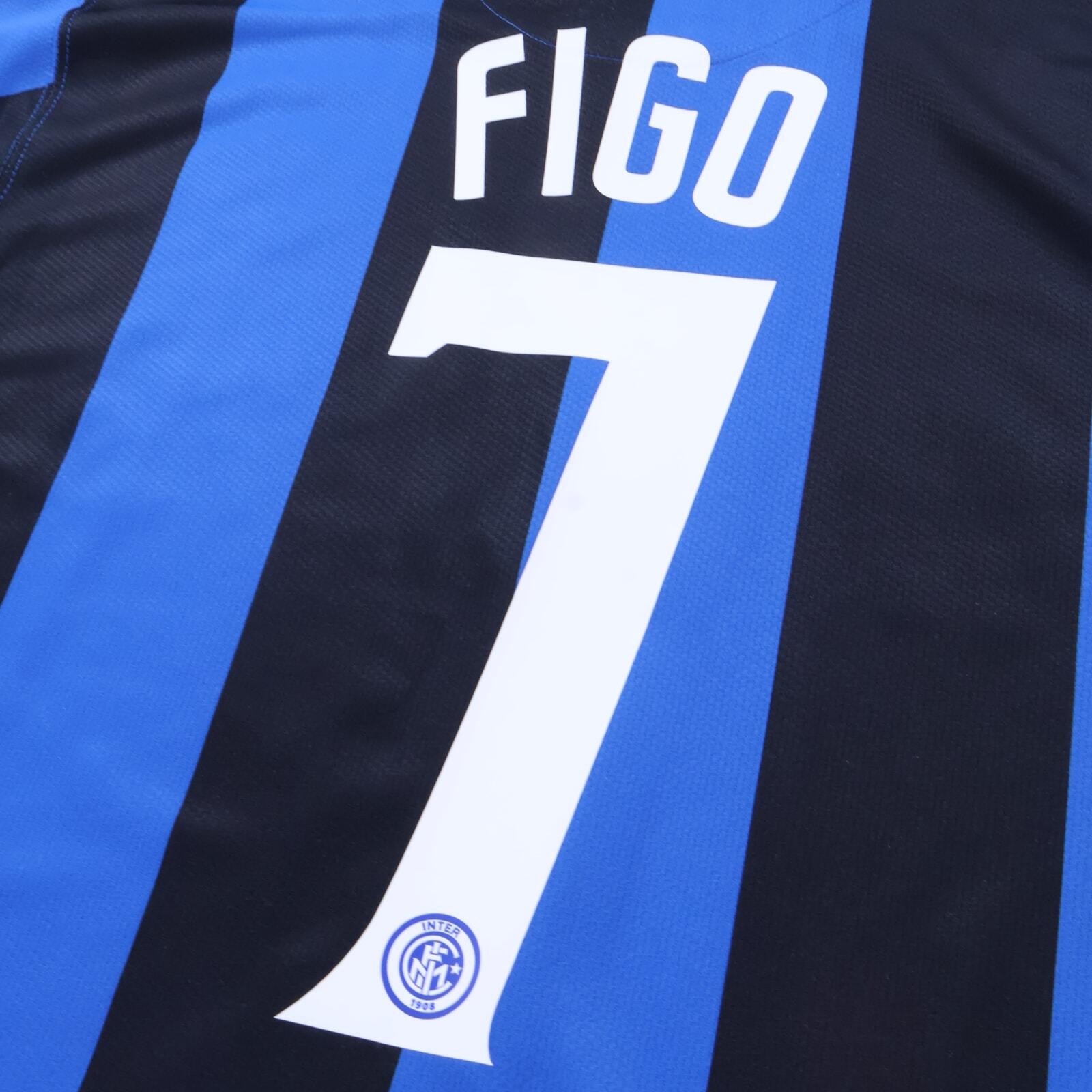 Inter Milan Figo #7 2006/07 Home Shirt - L