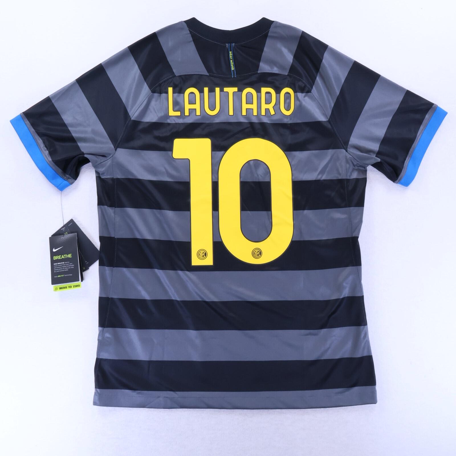 *NWT* Inter Milan Lautaro #10 2020/21 Third Shirt - L