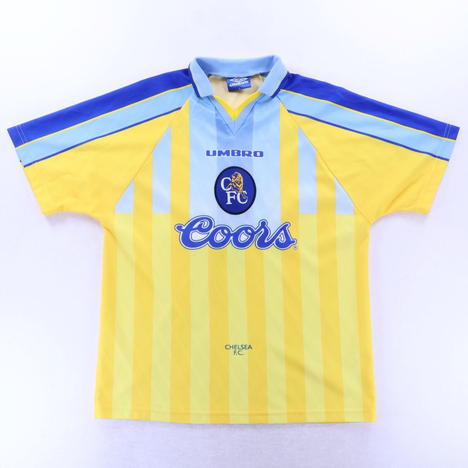 *MINT* Chelsea Gullit #4 1996/97 Away Shirt - L