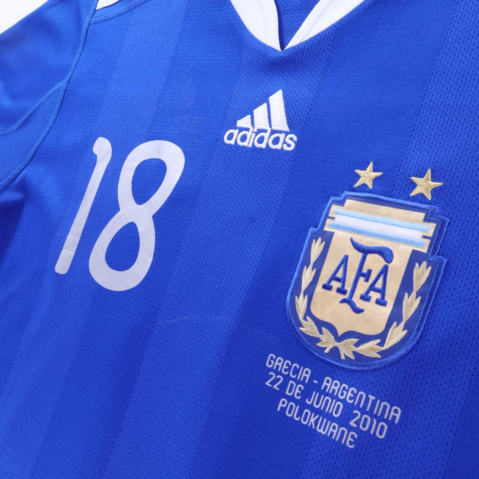 Argentina Palermo #18 2010 World Cup Away - M