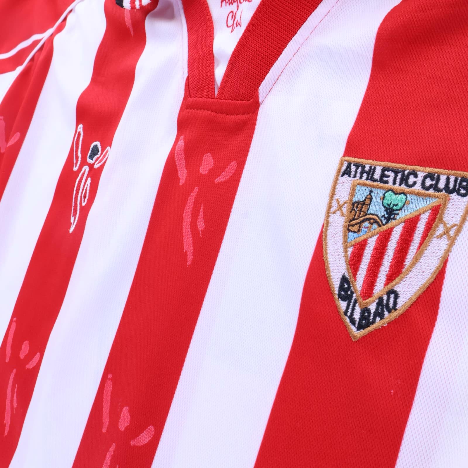 Athletico Bilbao Sr.Suerte #7 2001/02 Home Shirt - XL