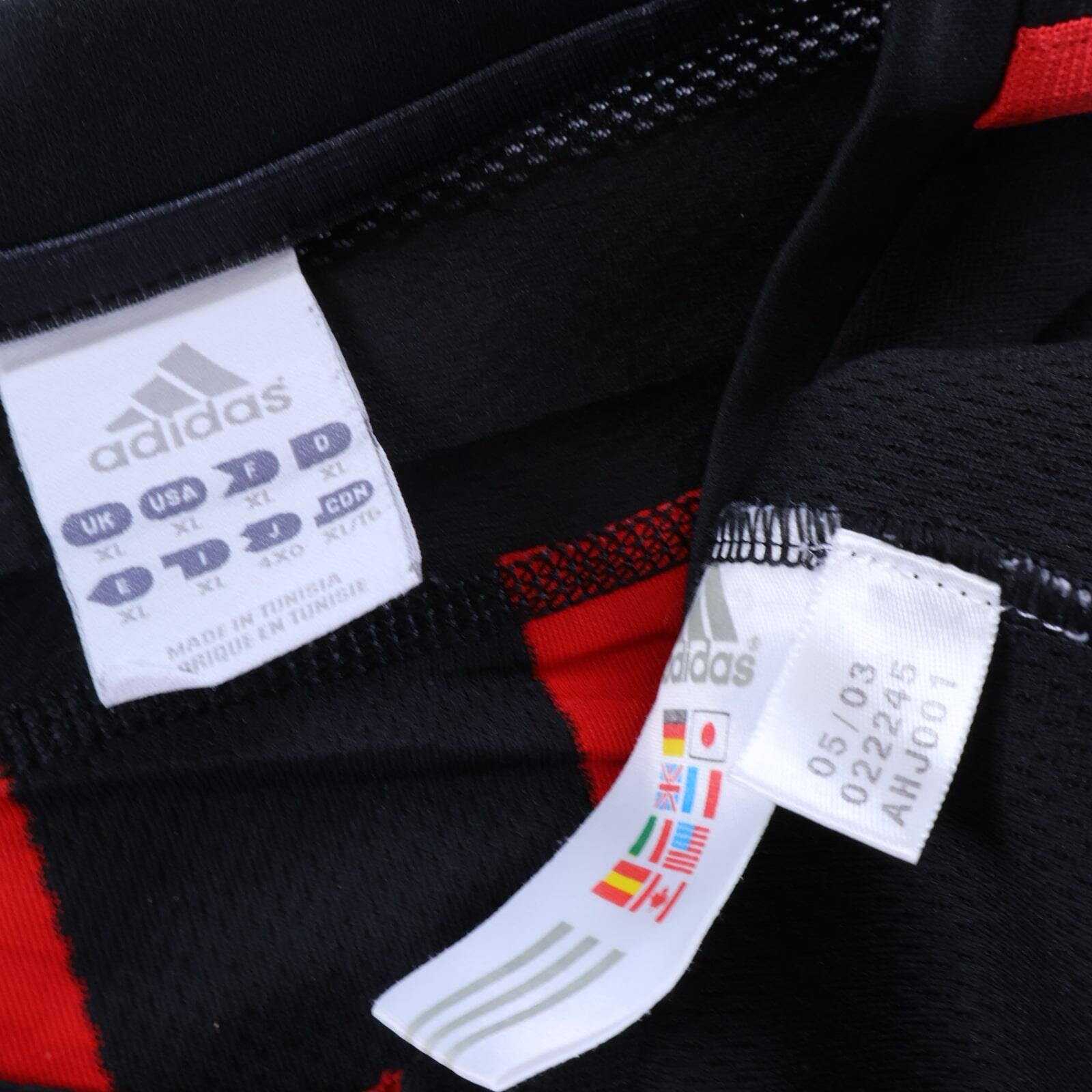 Ac Milan Maldini #3 2003/04 Home Shirt - XL