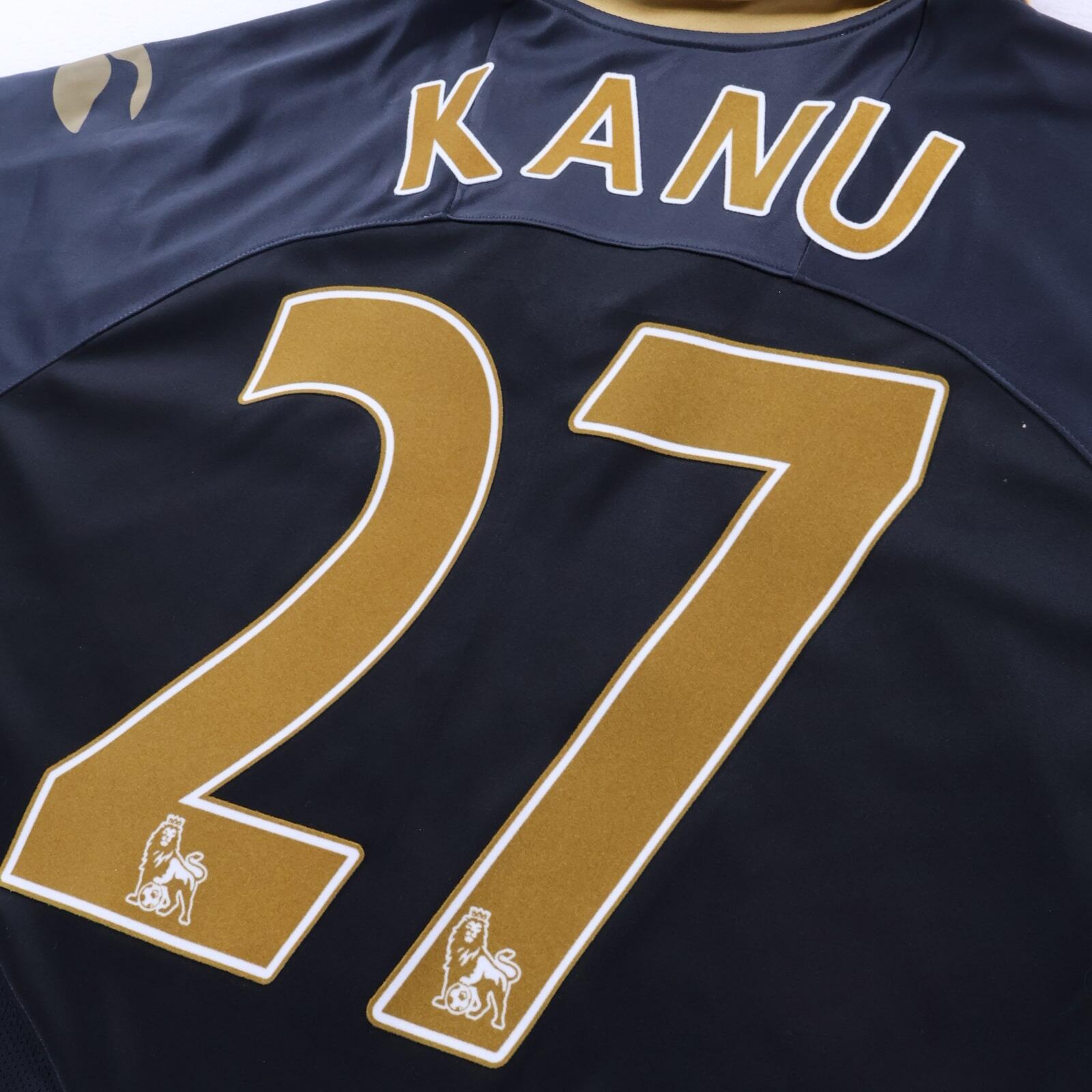*MINT* Portsmouth F.C Kanu #27 2008/09 Third Shirt - XL
