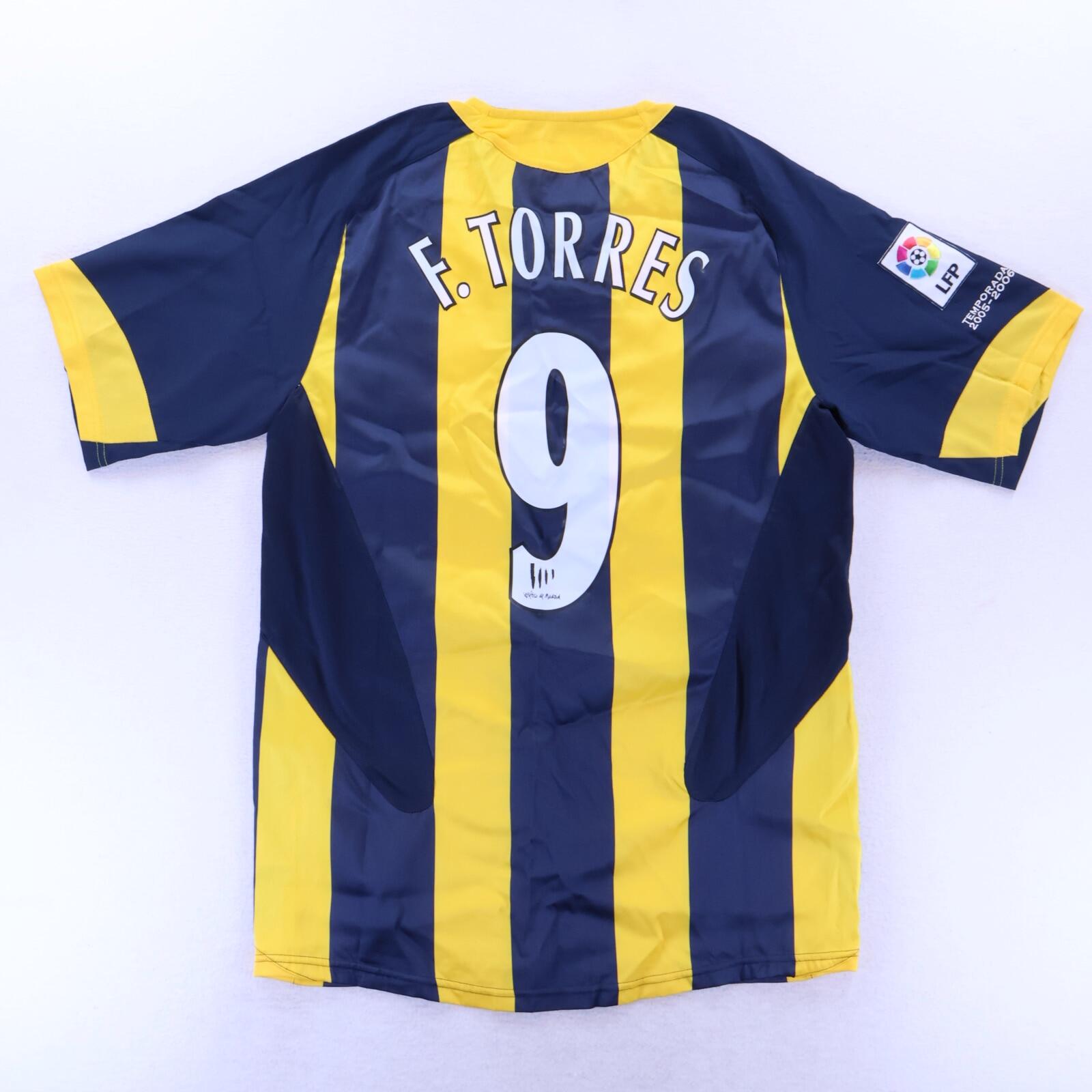 Atlético De Madrid F. Torres #9 2005/06 Away Shirt - M
