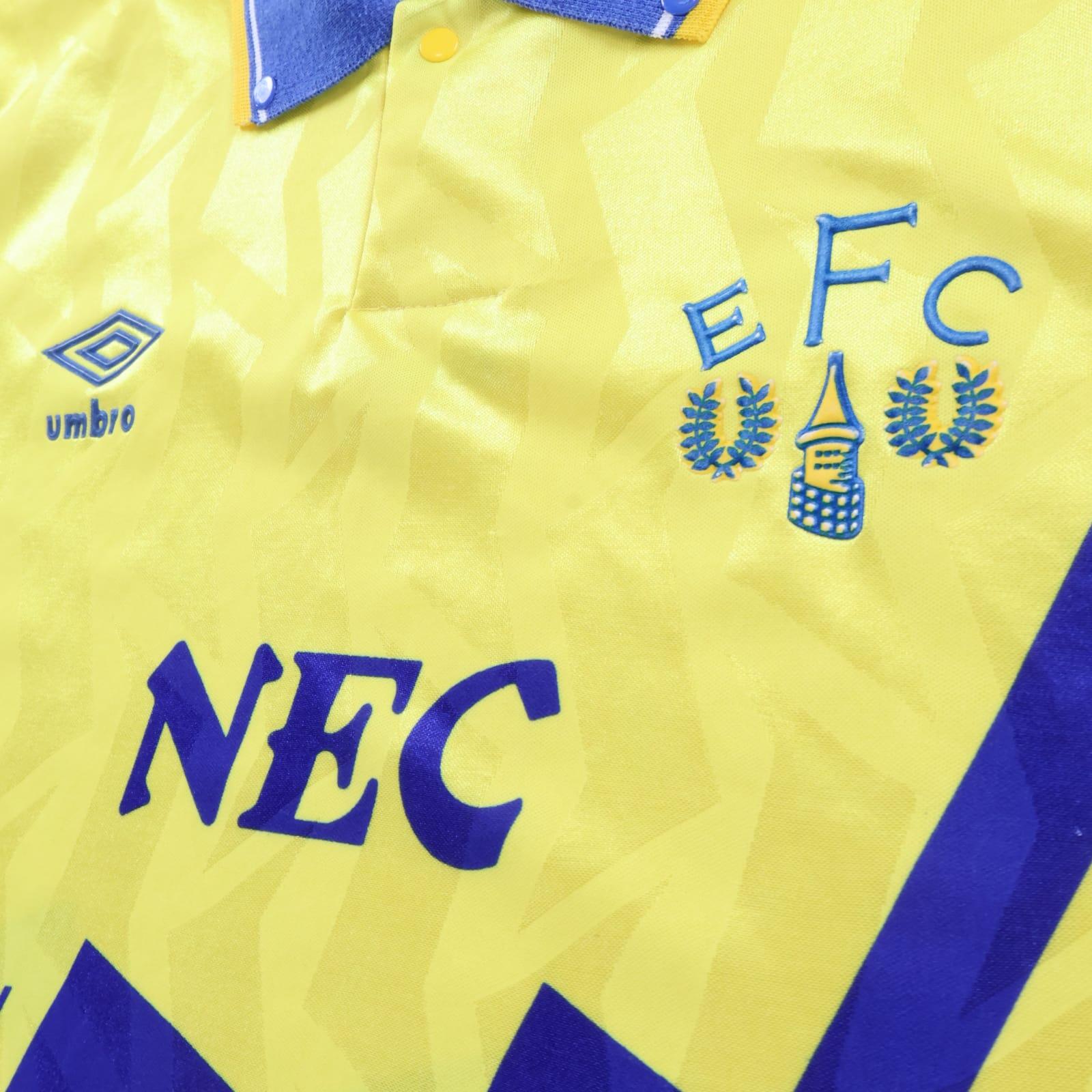 Everton 1990/92 Away Shirt - L