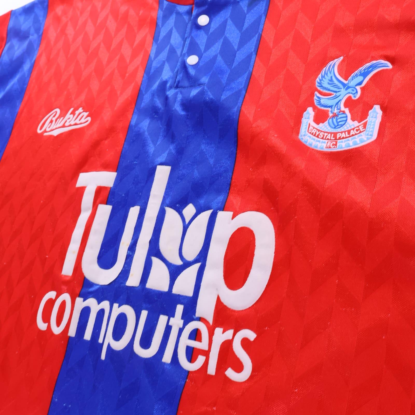 Crystal Palace 1991/92 Home Shirt - M