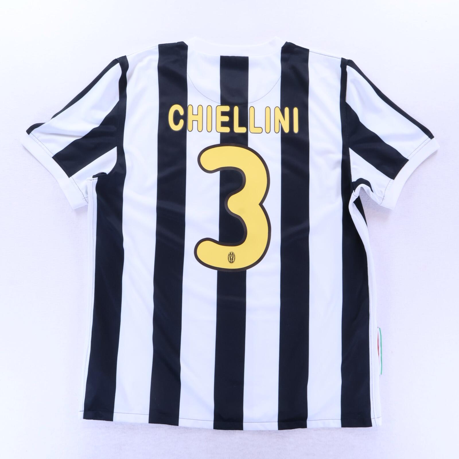 Juventus Chiellini #3 2009/10 Home Shirt - L