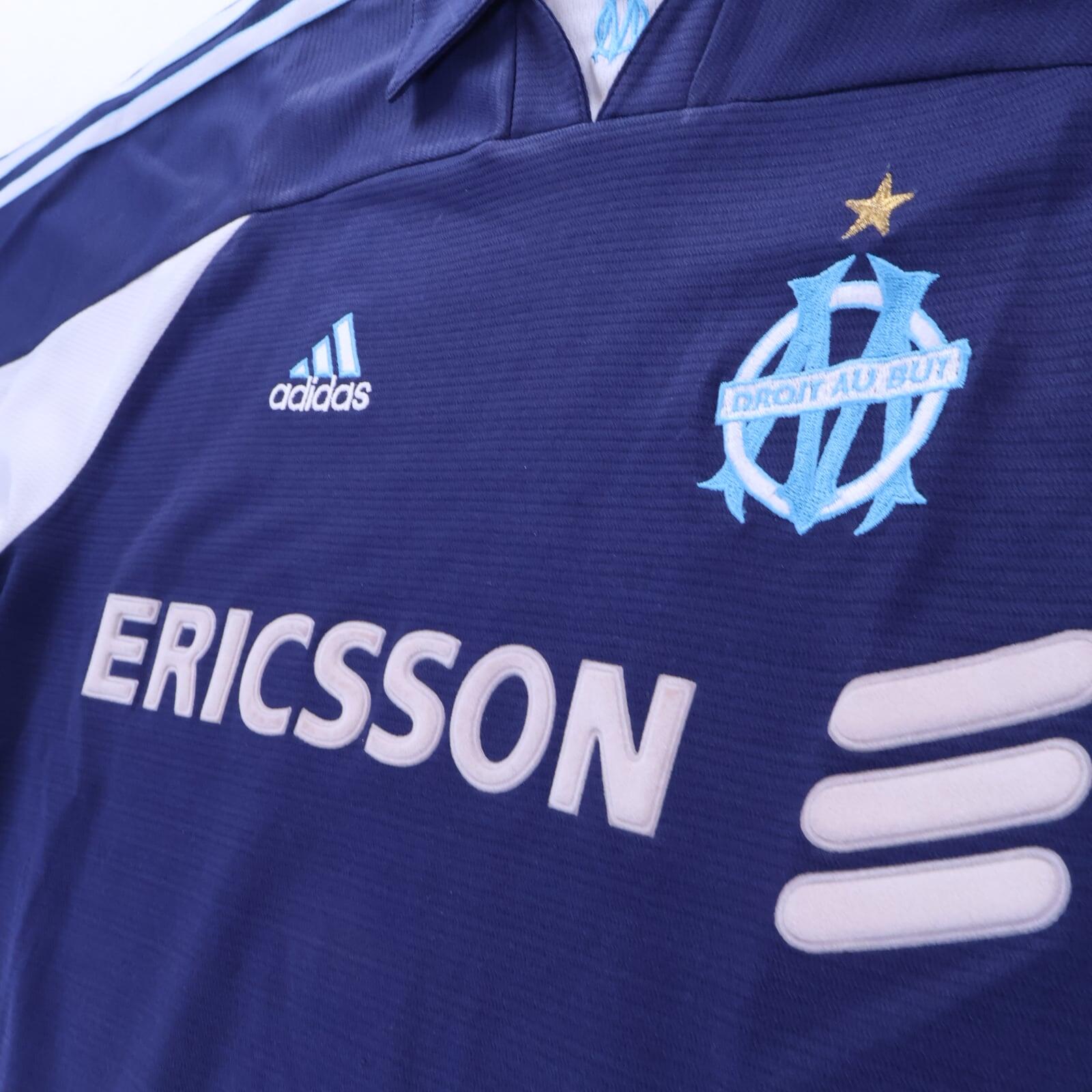 Marseille Pires #7 1999/00 Away Shirt - M