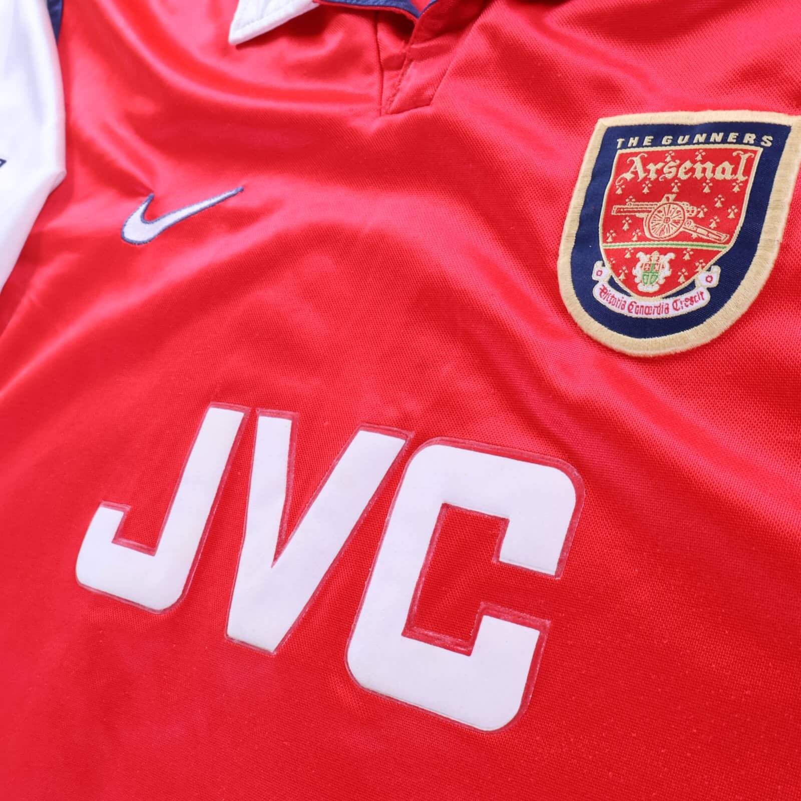 Arsenal Overmars #11 1998/99 Home Shirt - XL