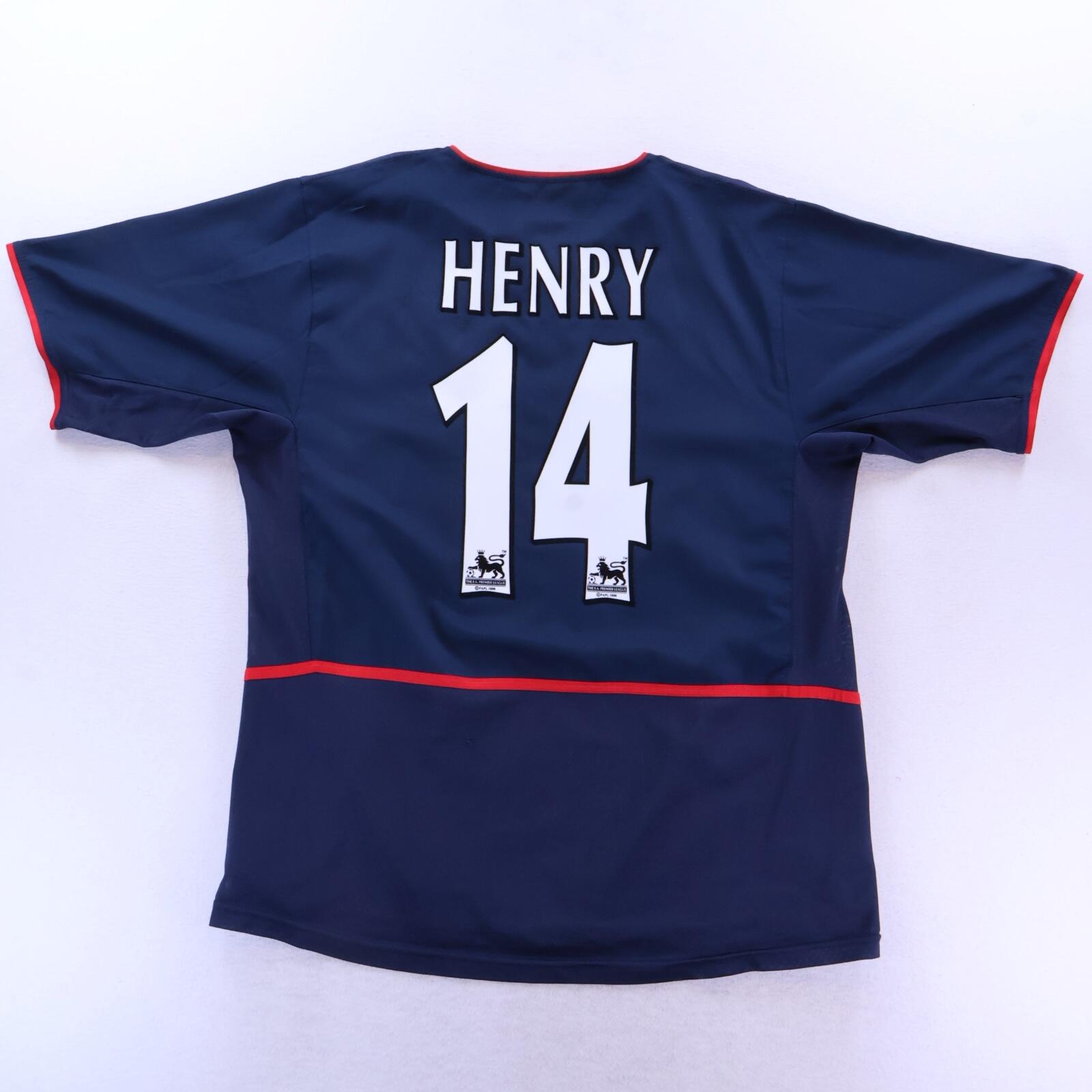 Arsenal Henry #14 2002/03 Away Shirt - L