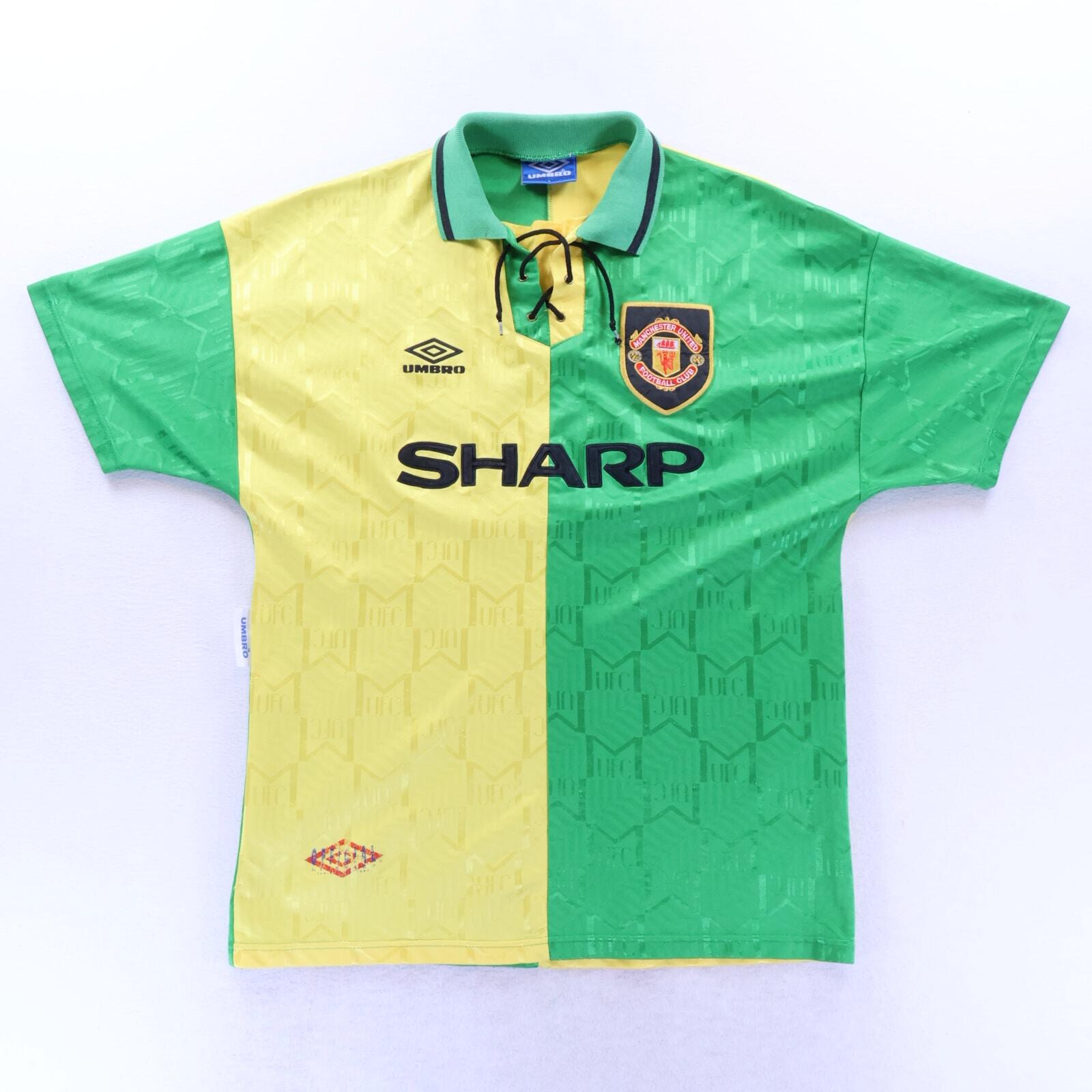 Manchester United Cantona #7 1992/94 Third Shirt - L