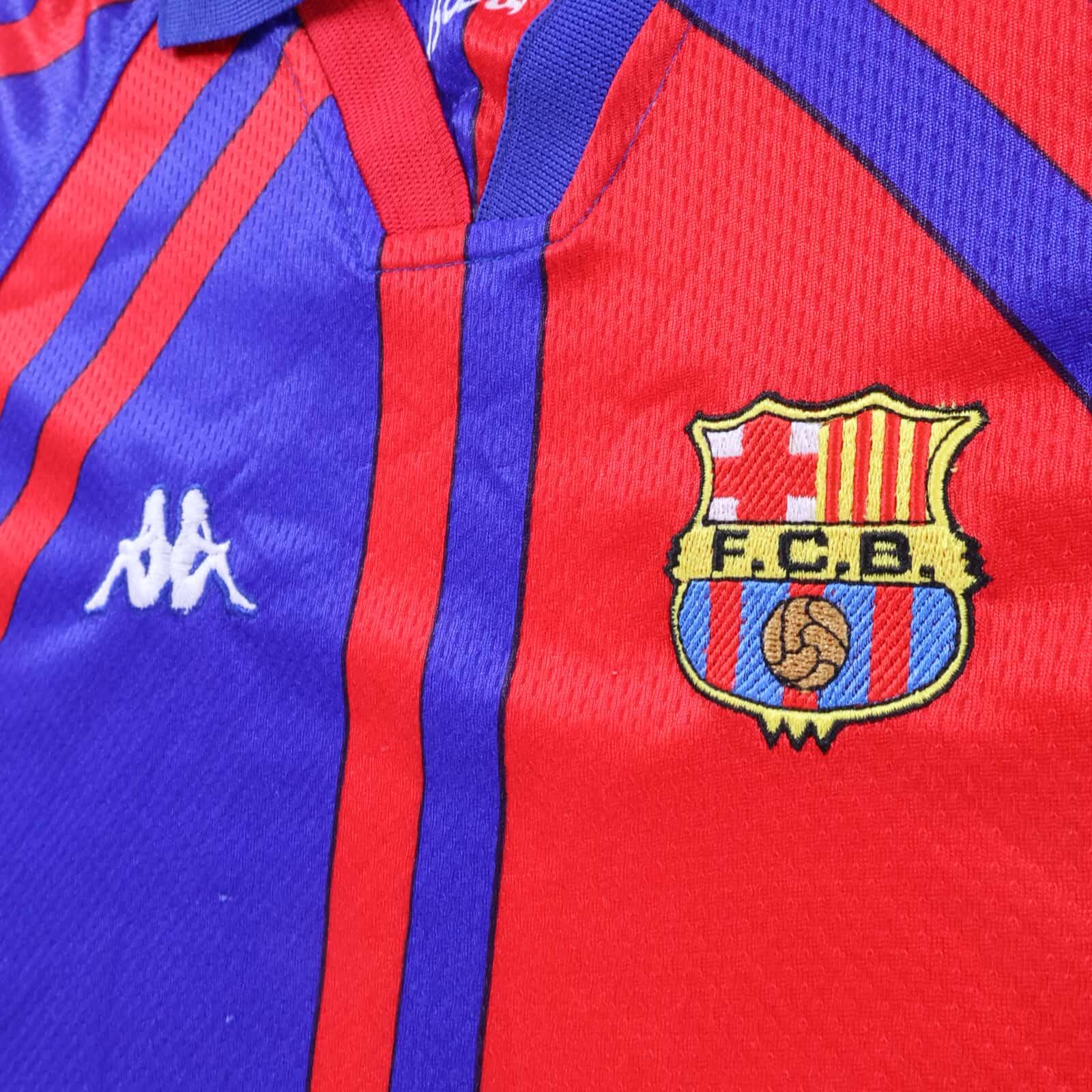Barcelona 1997/98 European Home Shirt - XL