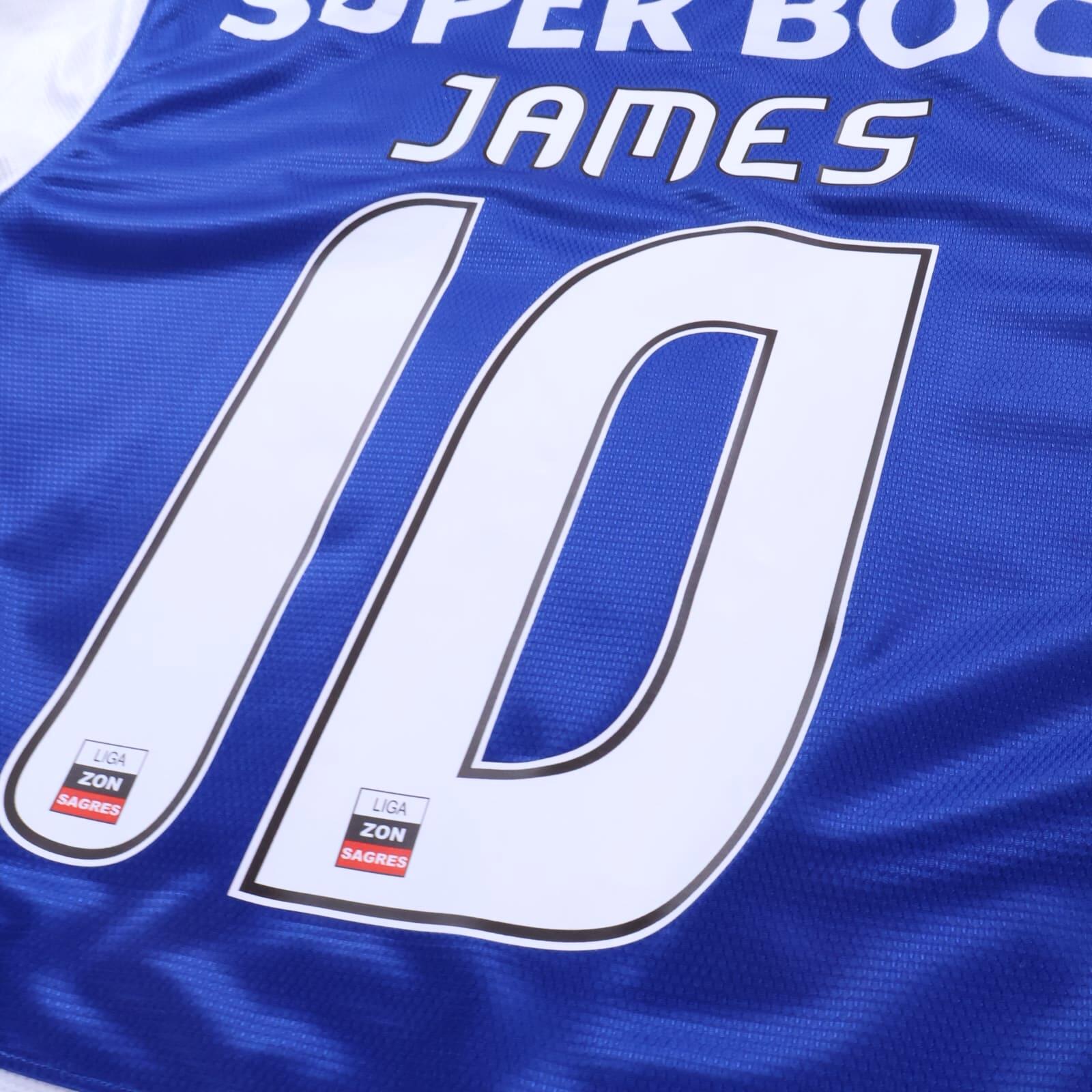 Fc Porto James #10 2012/13 Home Shirt - L