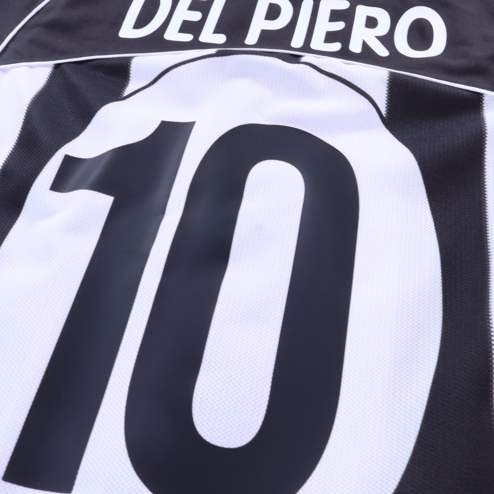 Juventus Del Piero #10 2002/03 Home Shirt - L
